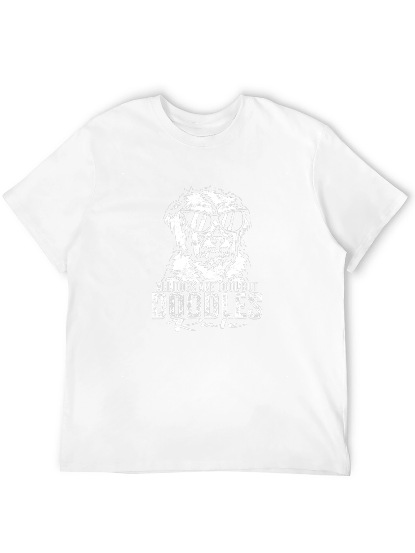 Doodles Rule Graphic T-Shirt - Cool Dogs Tee