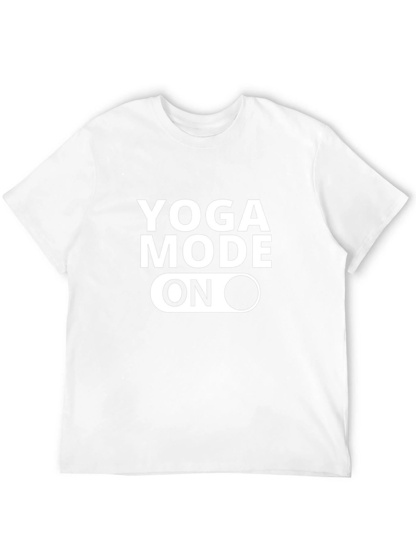 Yoga Mode On Graphic Tee - Black