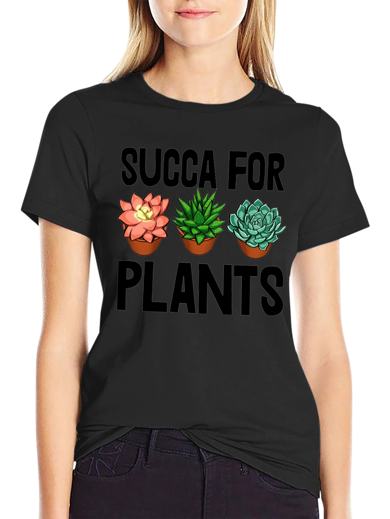 Succa For Plants Graphic T-Shirt