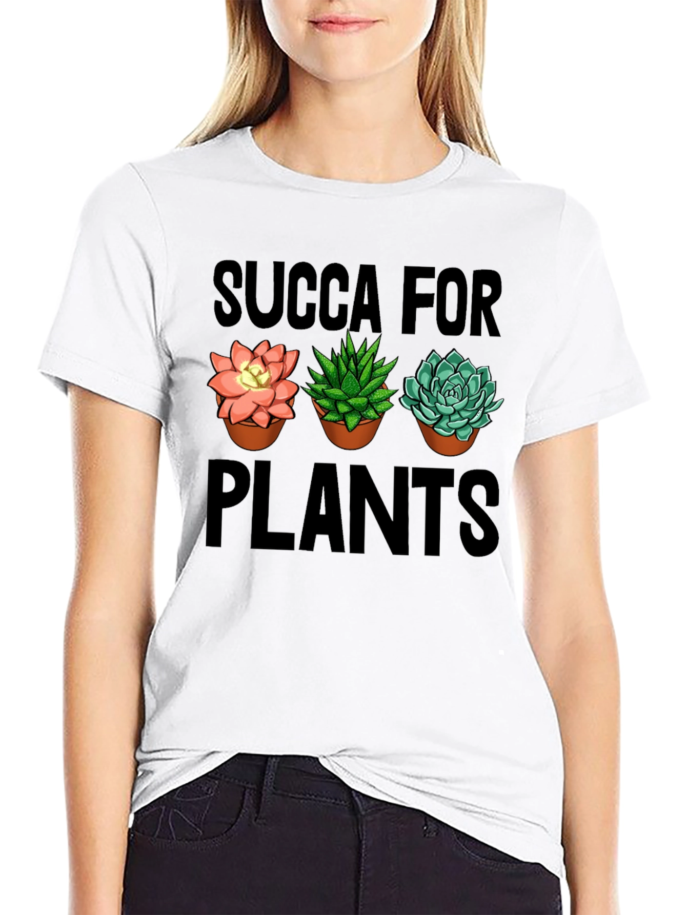 Succa For Plants Graphic T-Shirt
