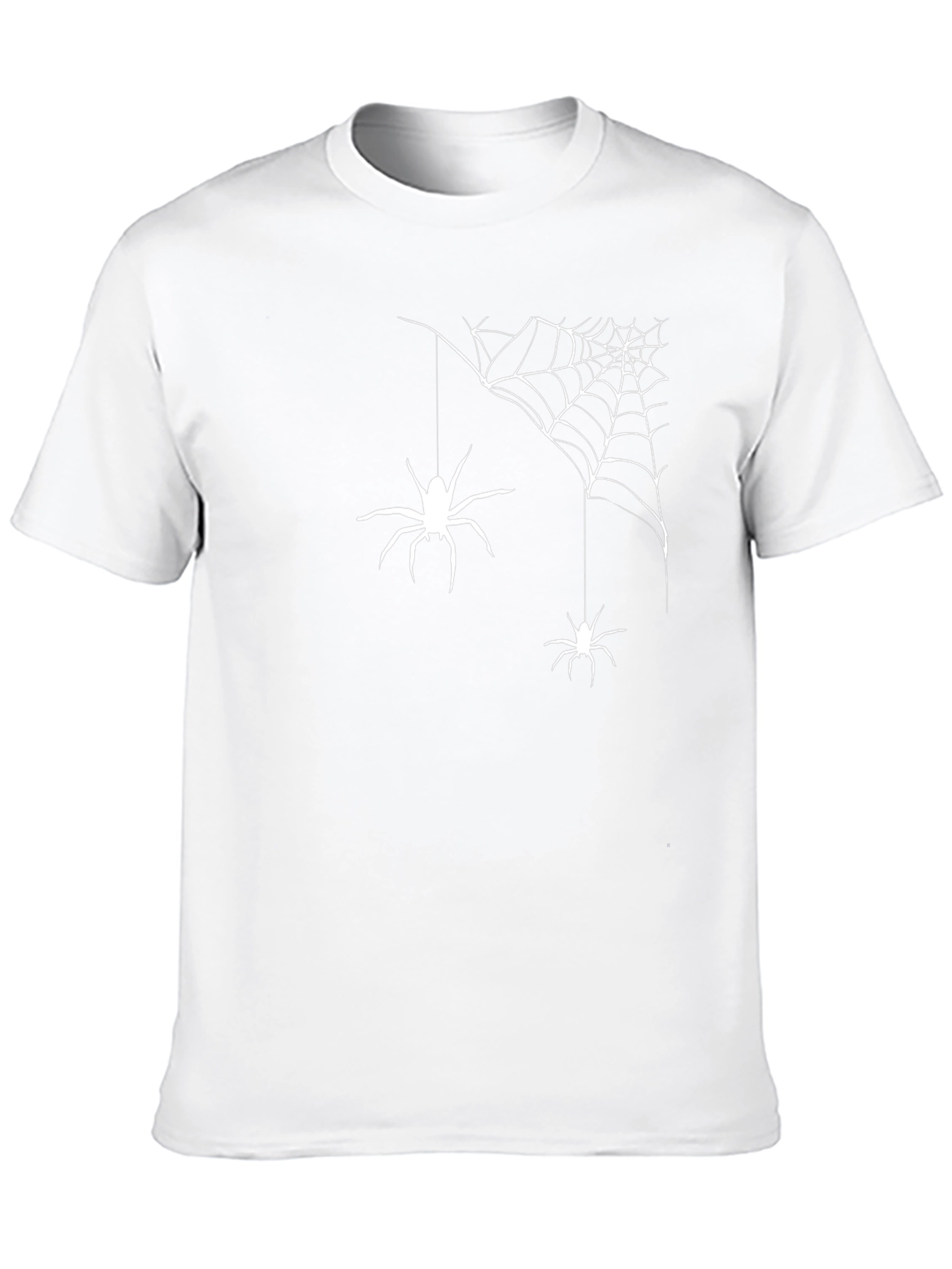 Spooky Spider Web Halloween T-Shirt