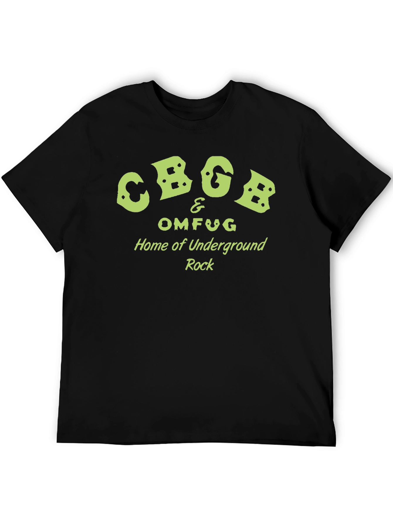 CBGB OMFUG Black Graphic Tee