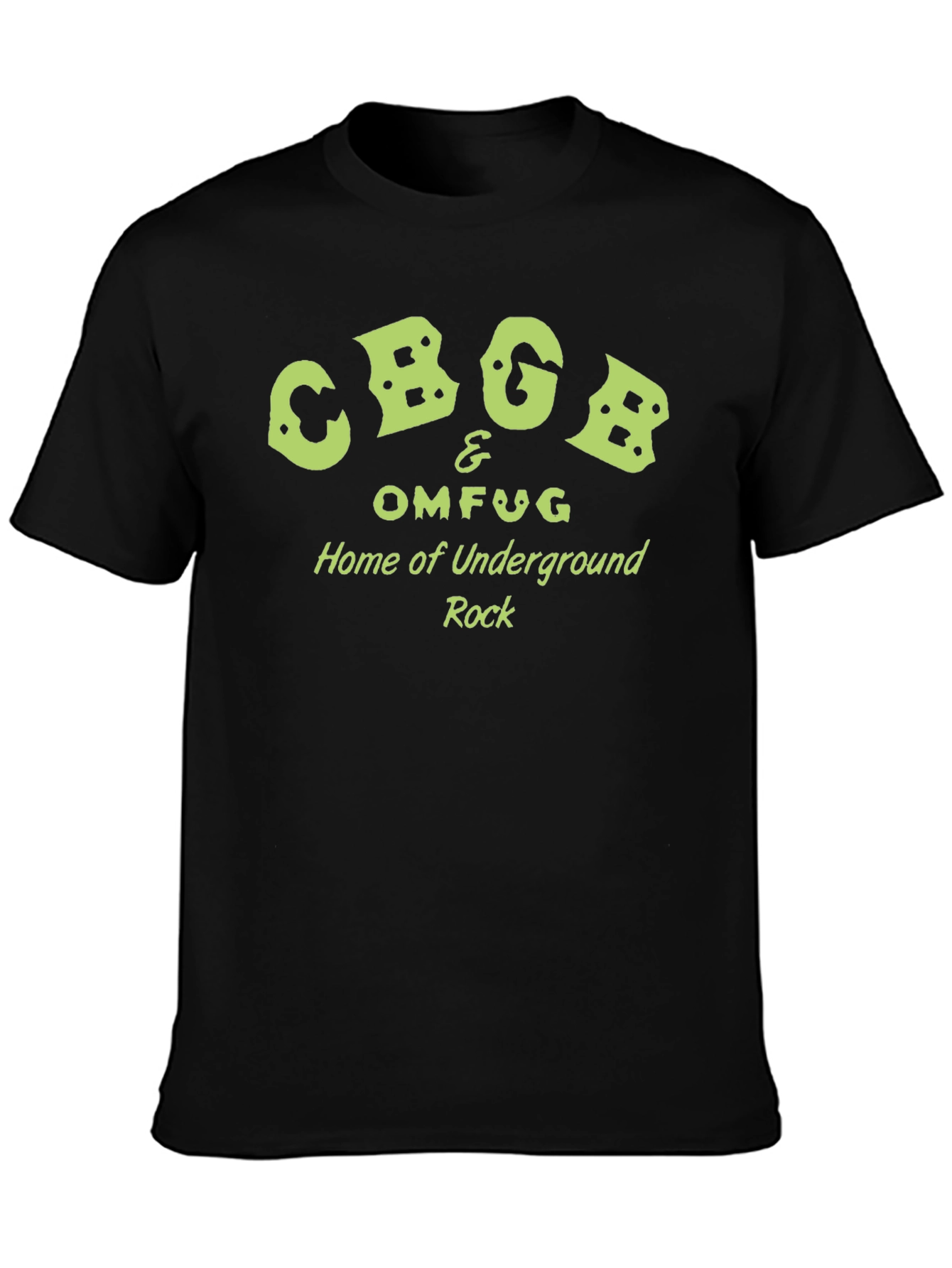 CBGB OMFUG Black Graphic Tee