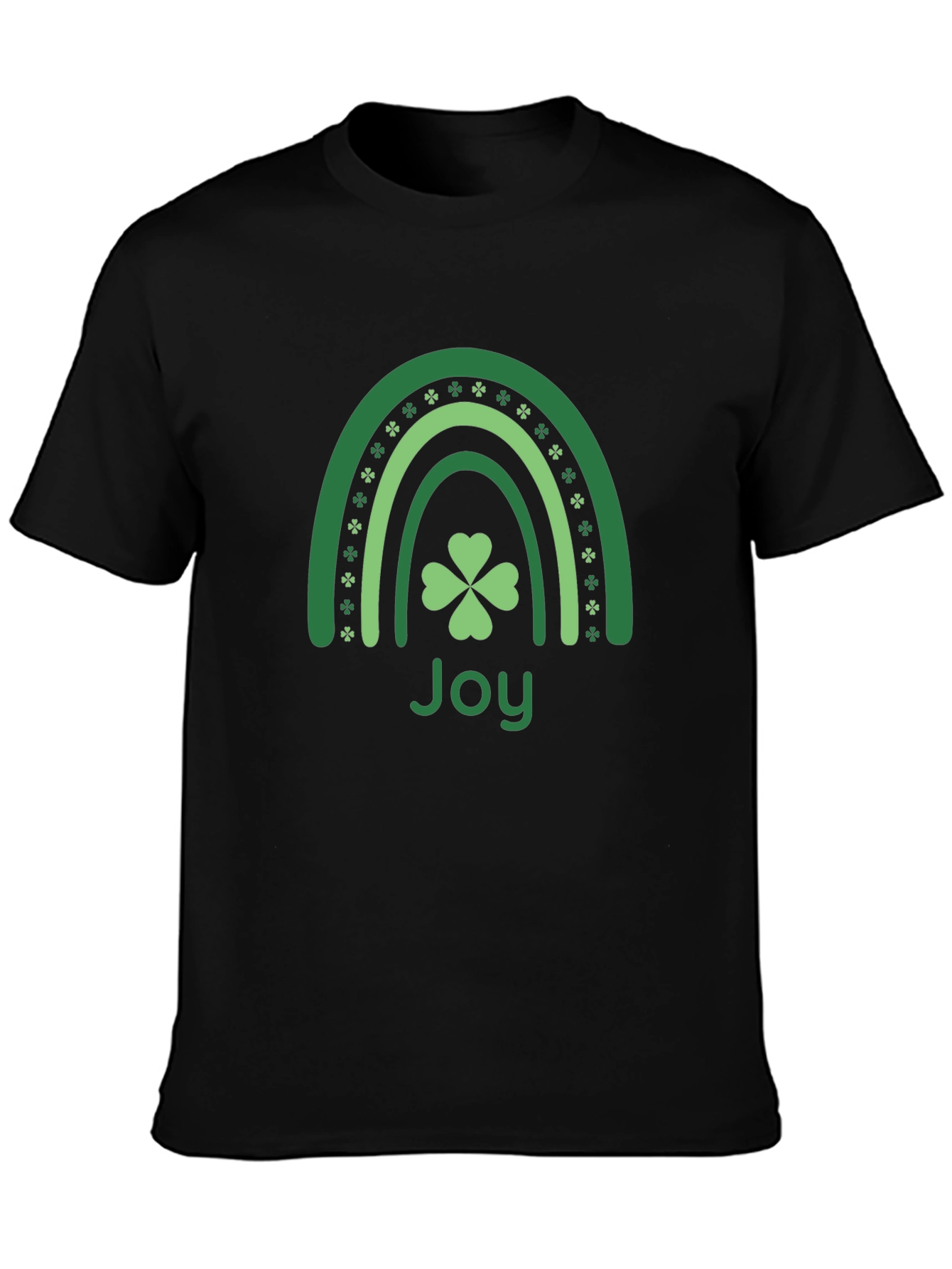 St. Patricks Day Joy Rainbow T-Shirt