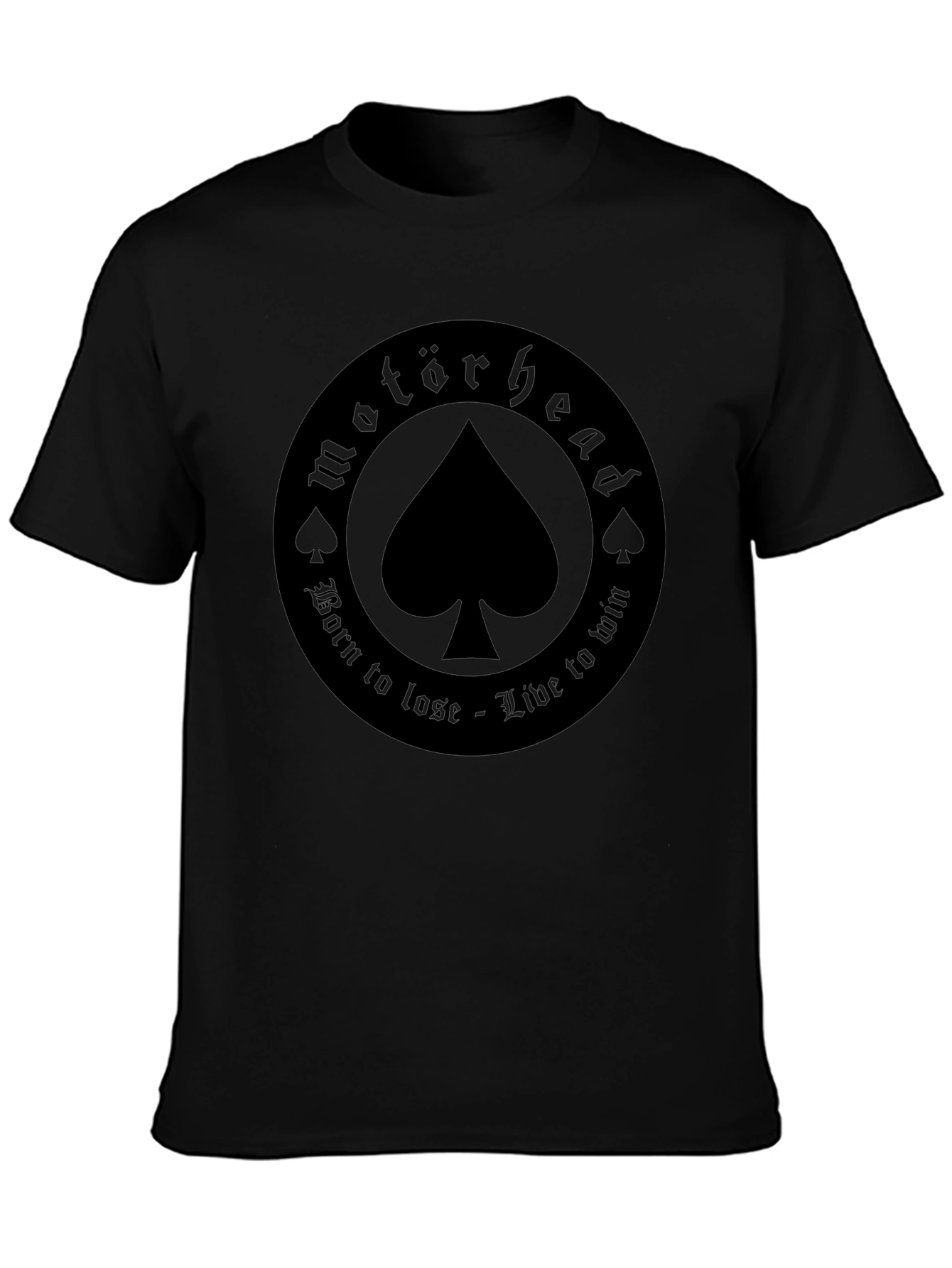 Mens Black Motörhead T-Shirt