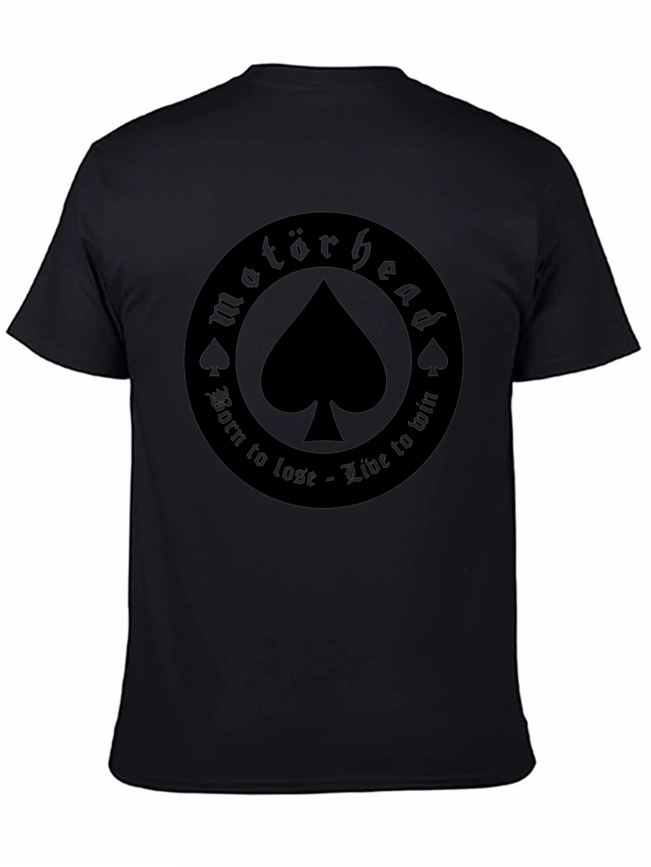 Mens Black Motörhead T-Shirt
