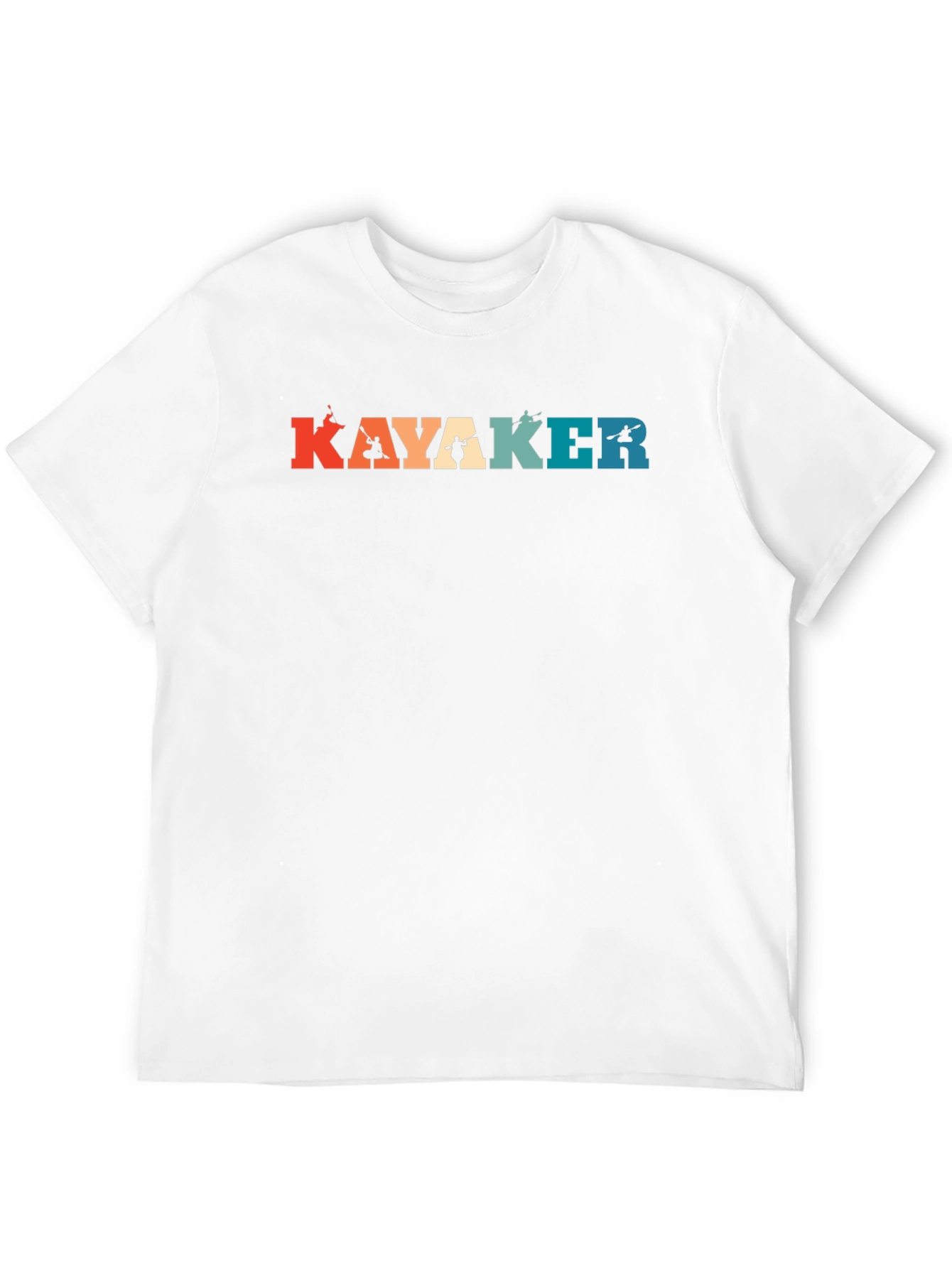 Kayak Lover Retro T-Shirt
