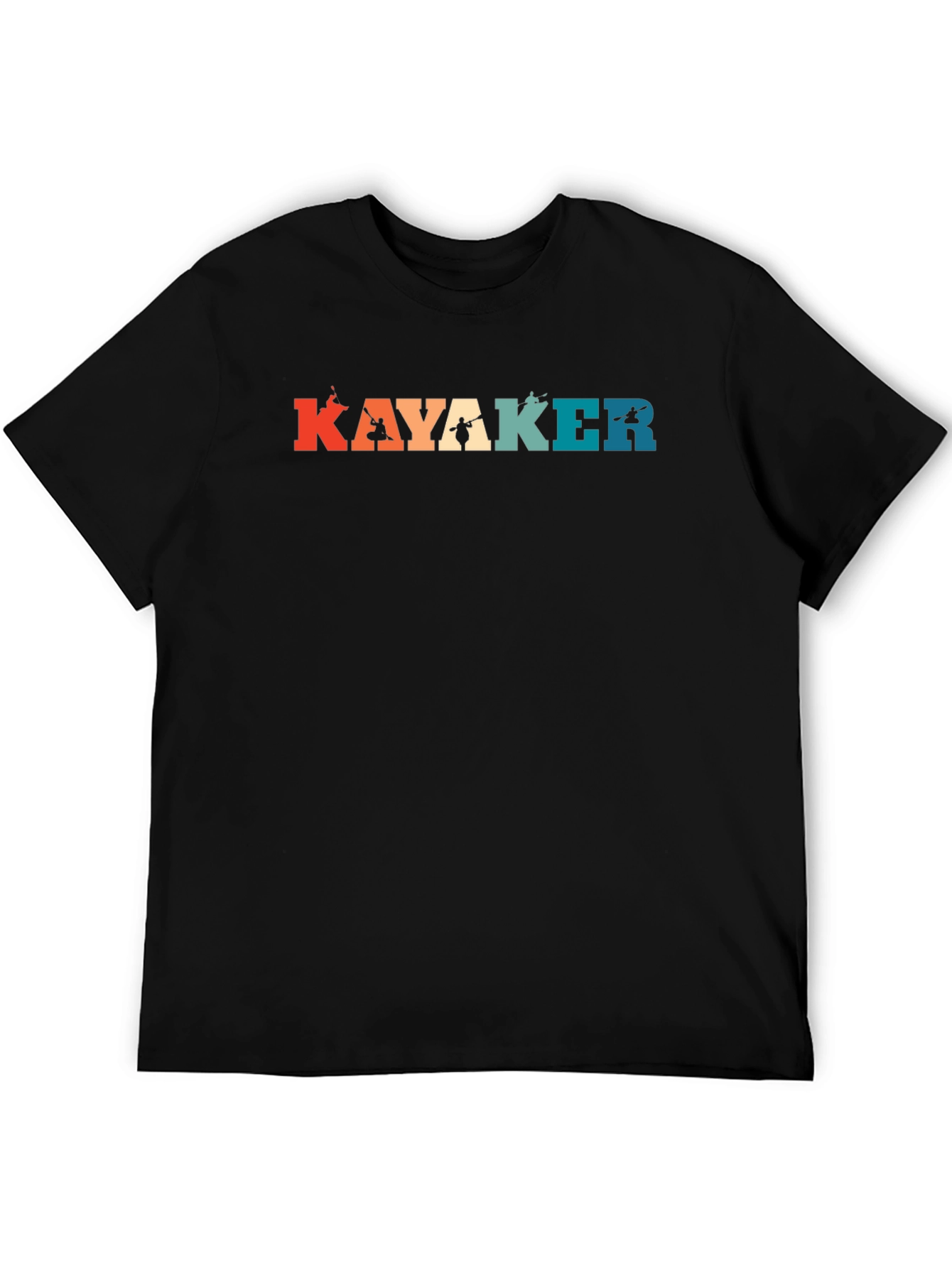 Kayak Lover Retro T-Shirt