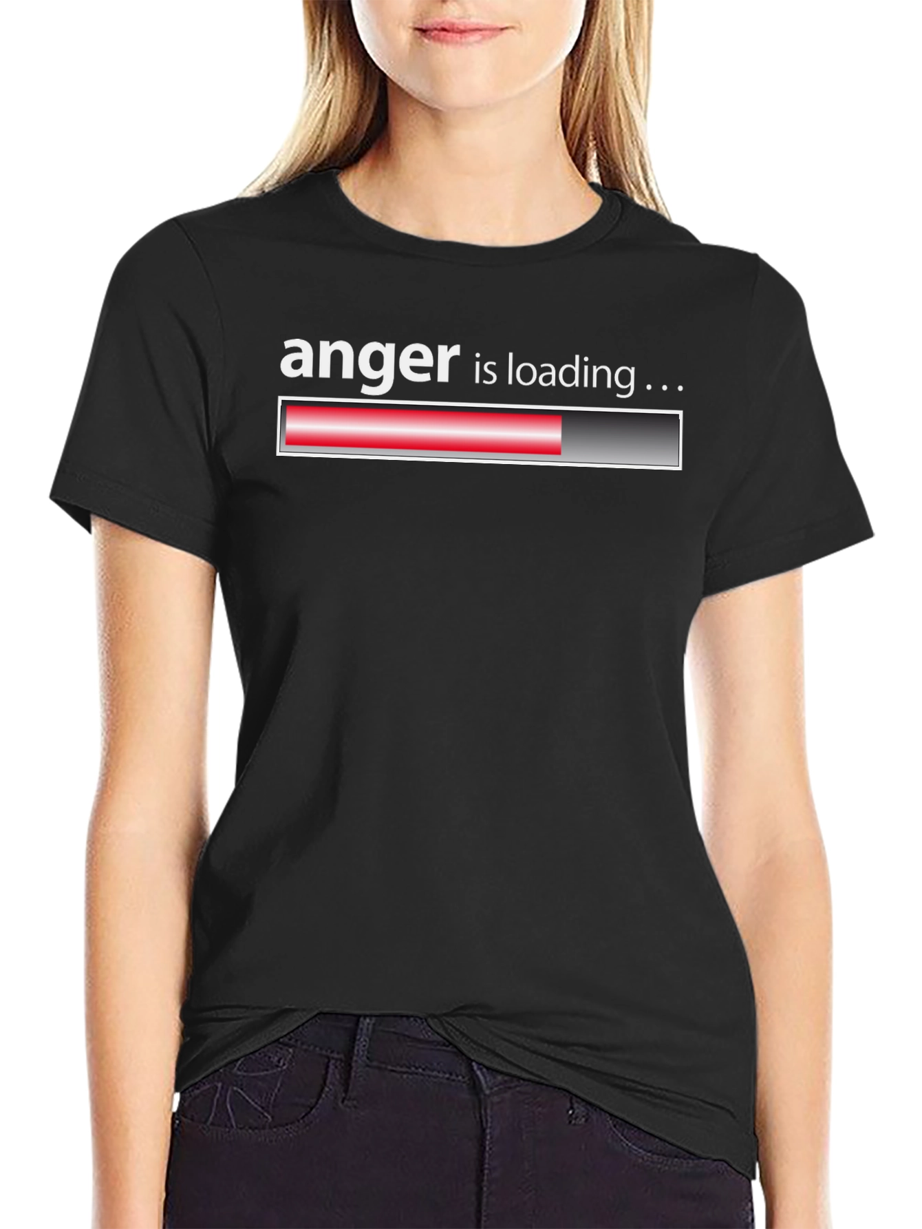Anger is Loading T-Shirt - Funny Graphic Tee