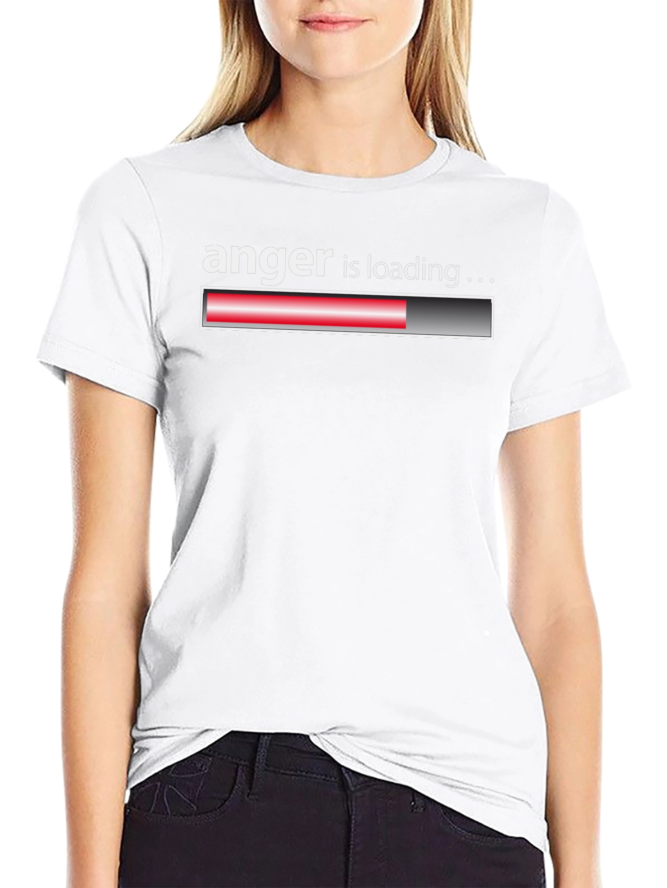 Anger is Loading T-Shirt - Funny Graphic Tee