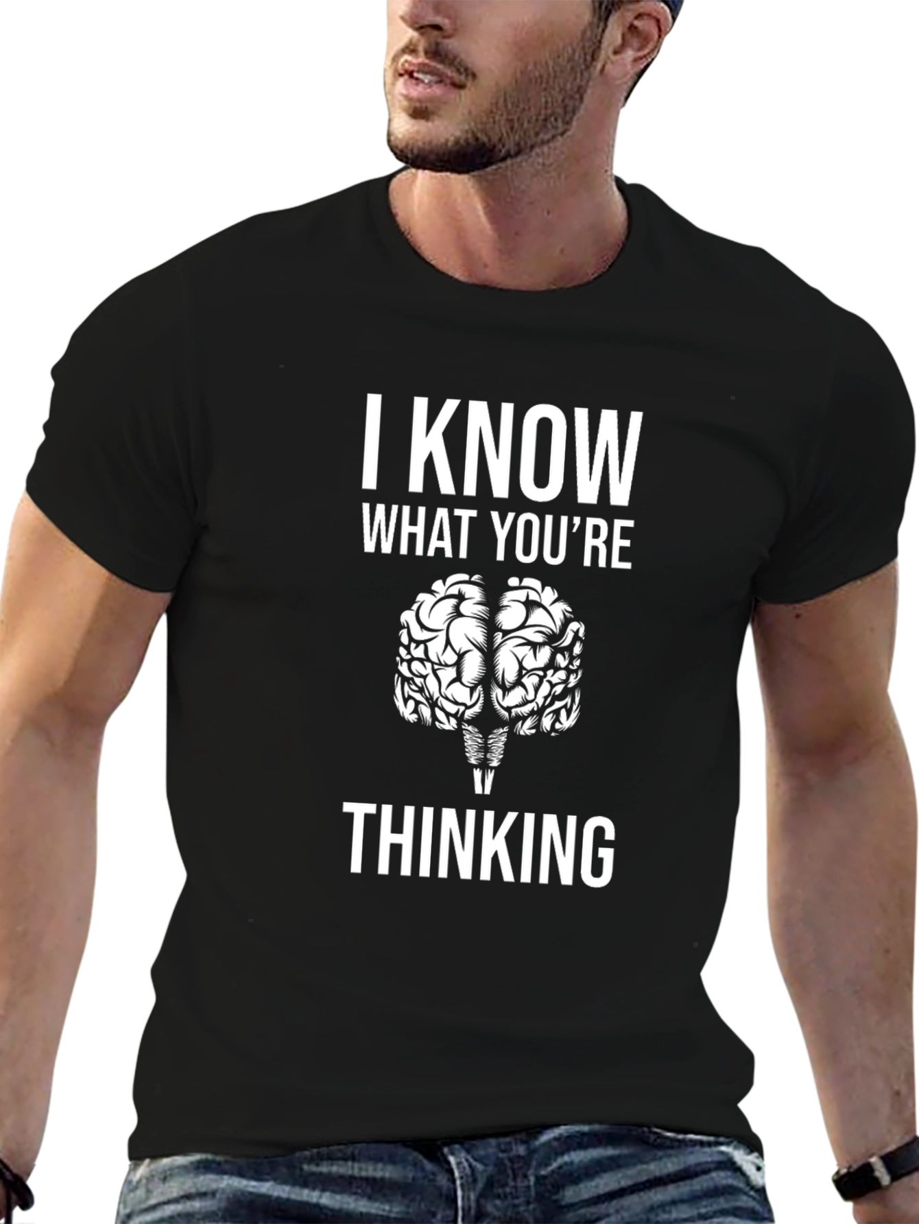 I Know What Youre Thinking Graphic Tee