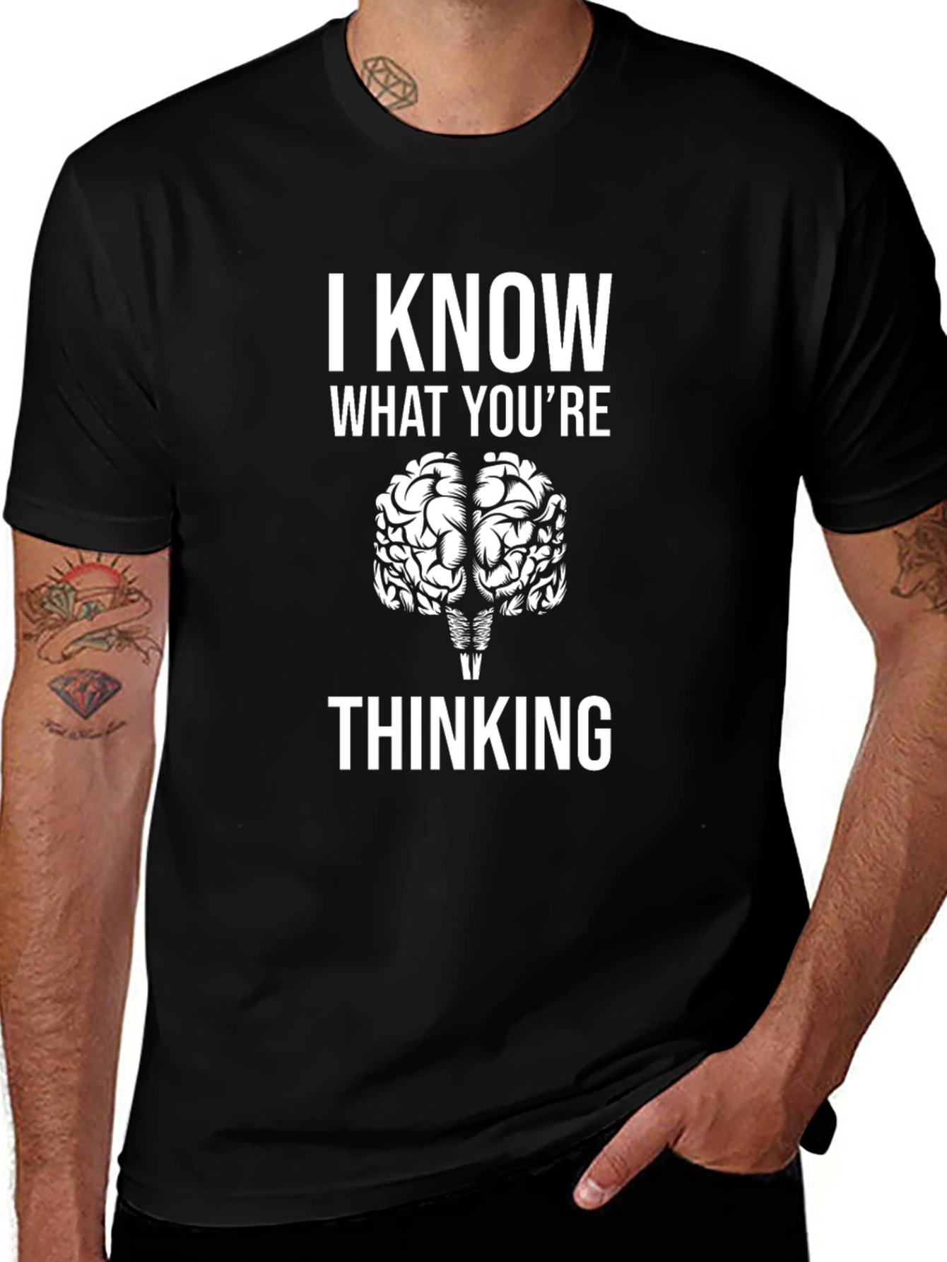 I Know What Youre Thinking Graphic Tee