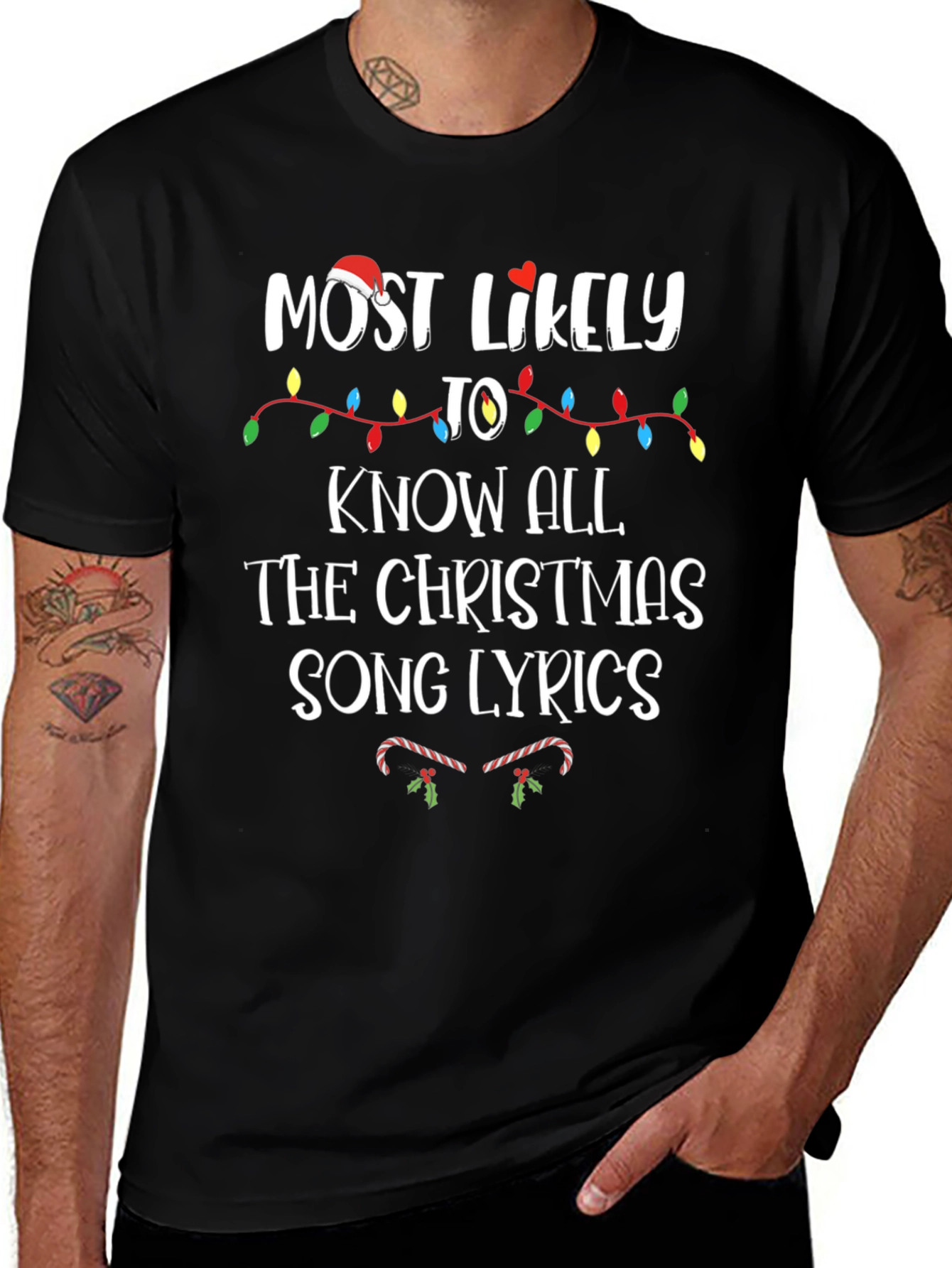 Funny Christmas Song Lyrics T-Shirt