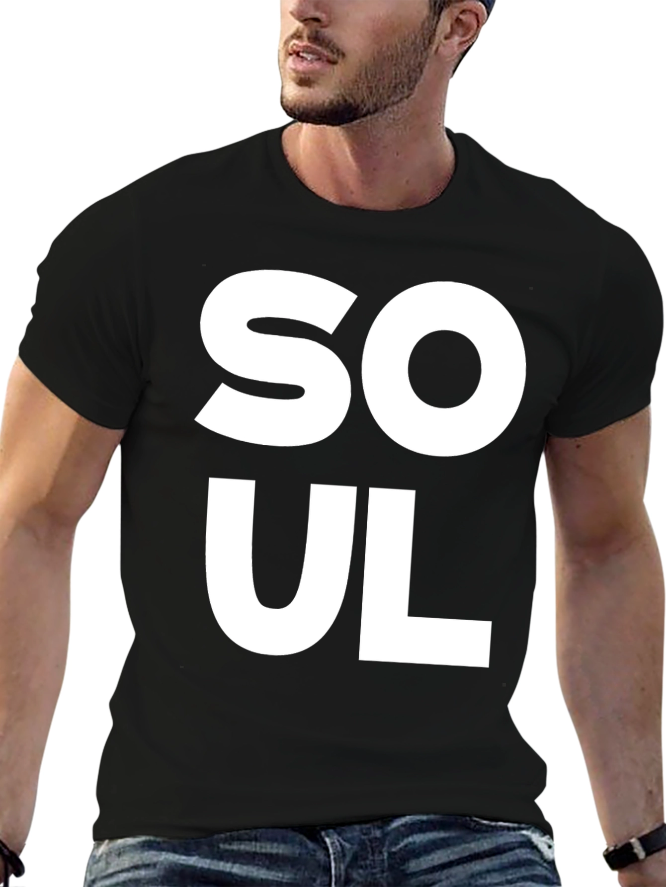 Soul T-Shirt - Classic Black Graphic Tee