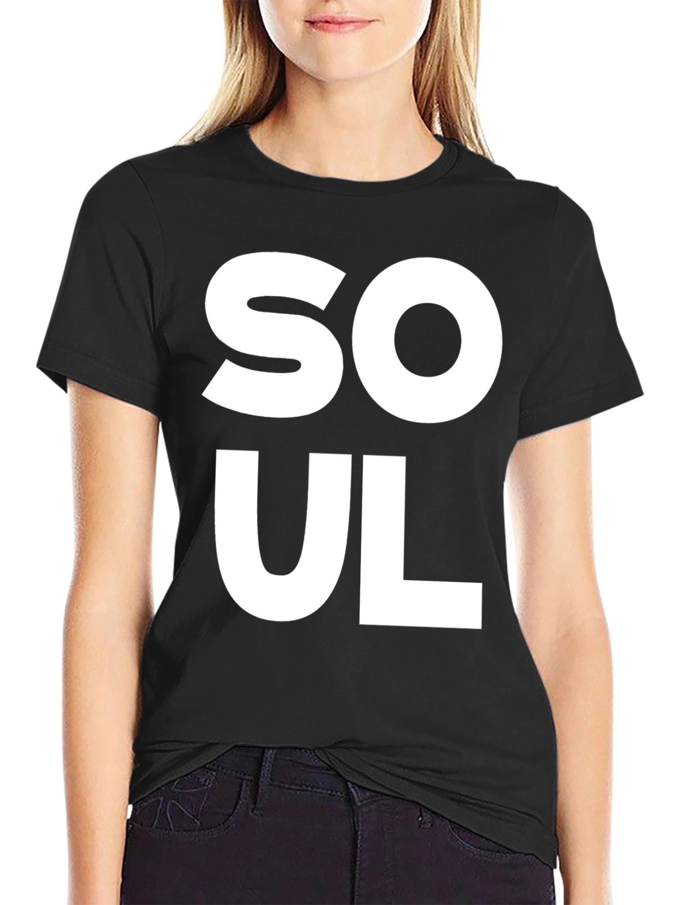 Soul T-Shirt - Classic Black Graphic Tee
