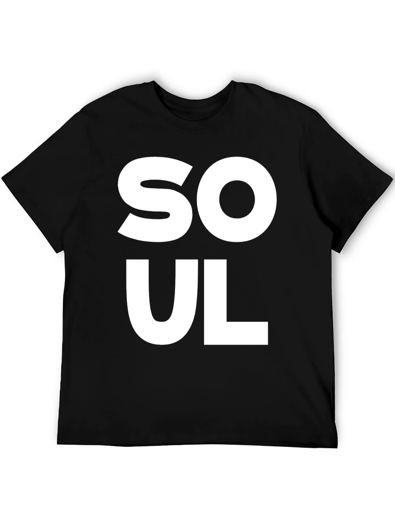 Soul T-Shirt - Classic Black Graphic Tee