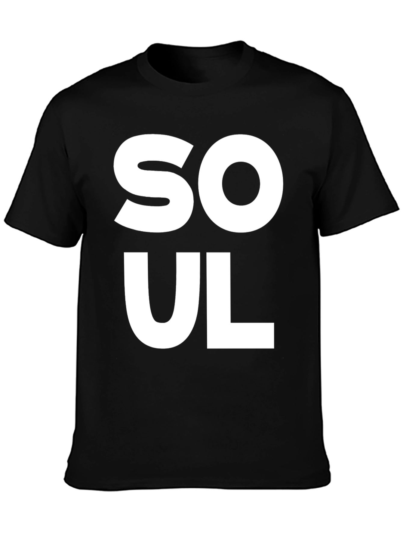 Soul T-Shirt - Classic Black Graphic Tee