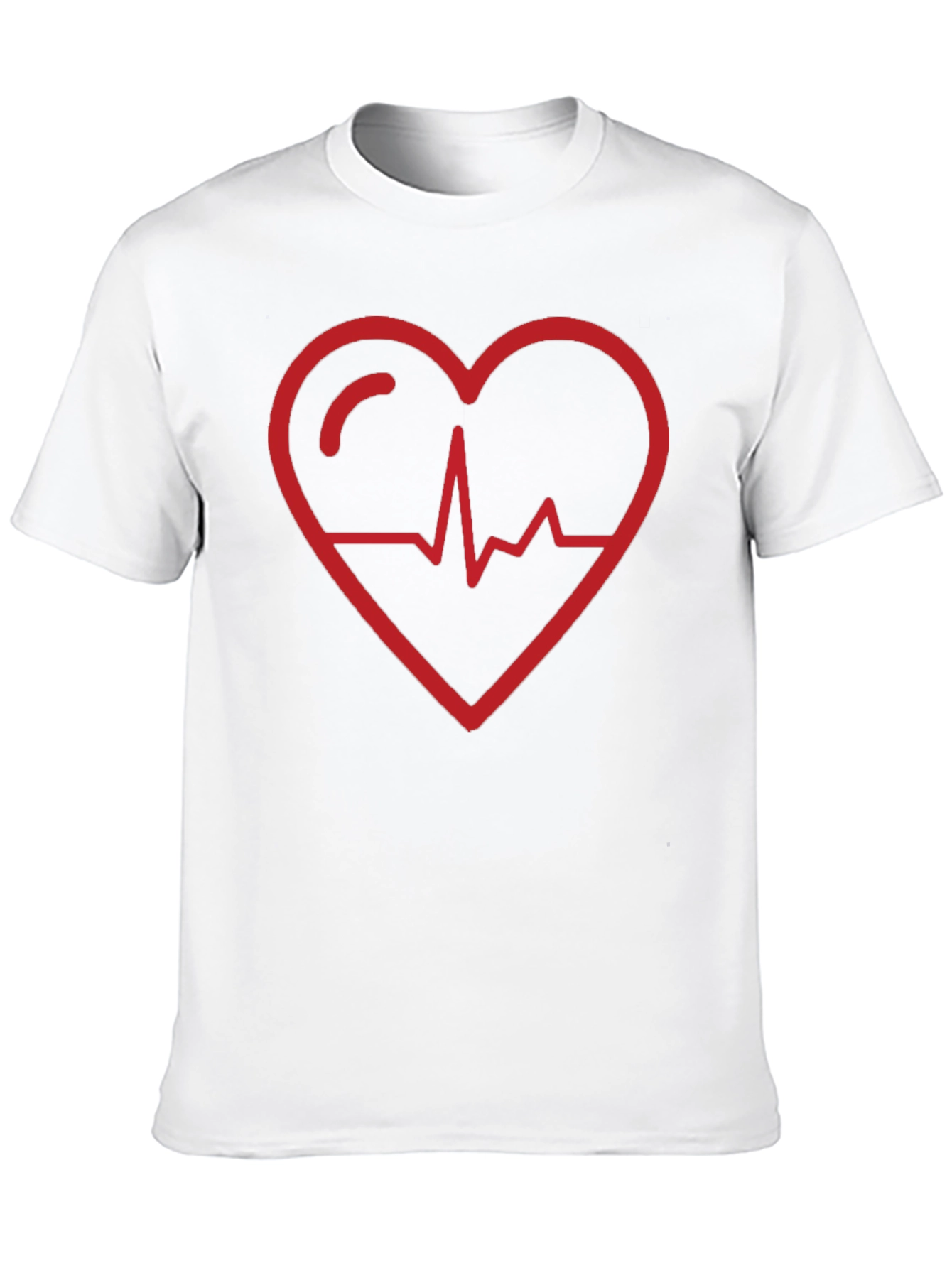 Heartbeat Heart Valentine T-Shirt