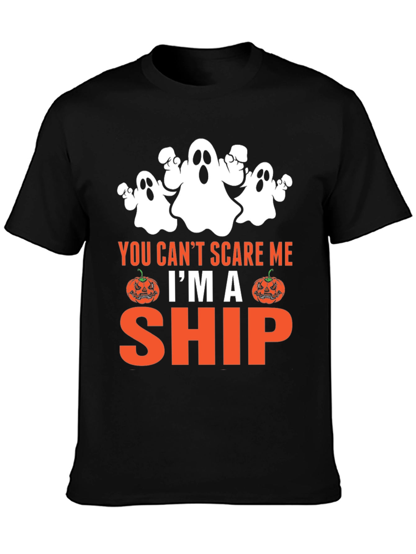 Halloween Ghost Ship T-Shirt - Scary & Fun