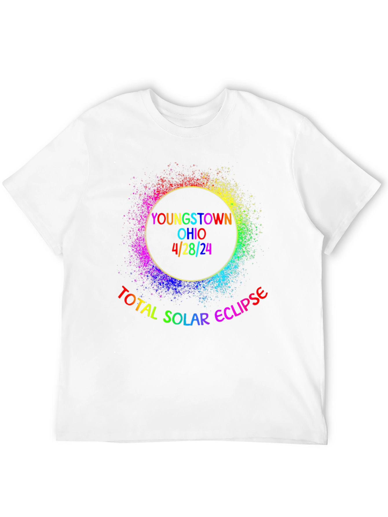 Youngstown Ohio 2024 Total Solar Eclipse T-Shirt
