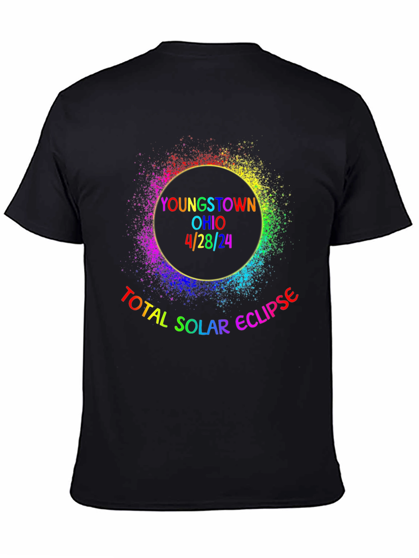 Youngstown Ohio 2024 Total Solar Eclipse T-Shirt