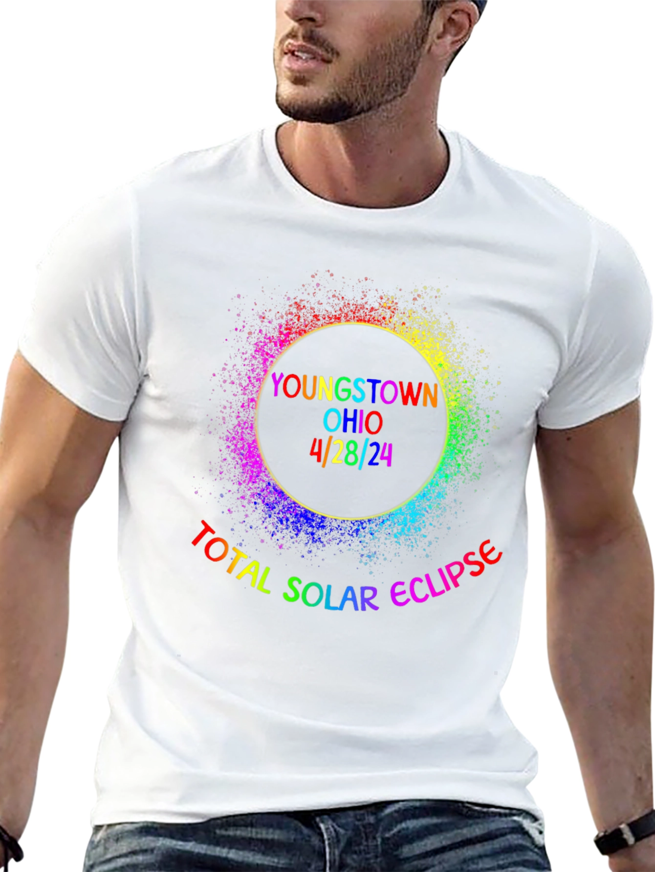 Youngstown Ohio 2024 Total Solar Eclipse T-Shirt