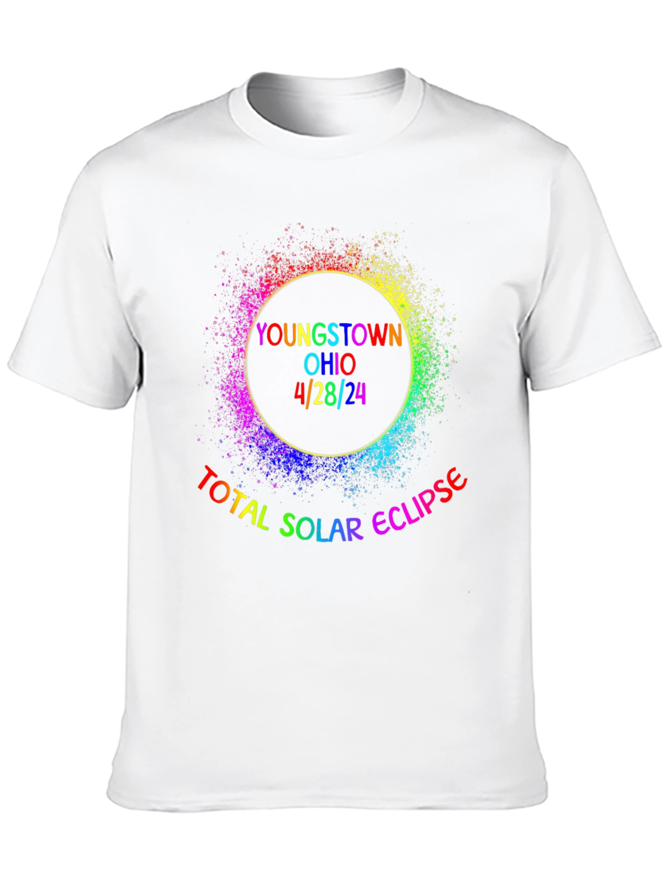 Youngstown Ohio 2024 Total Solar Eclipse T-Shirt