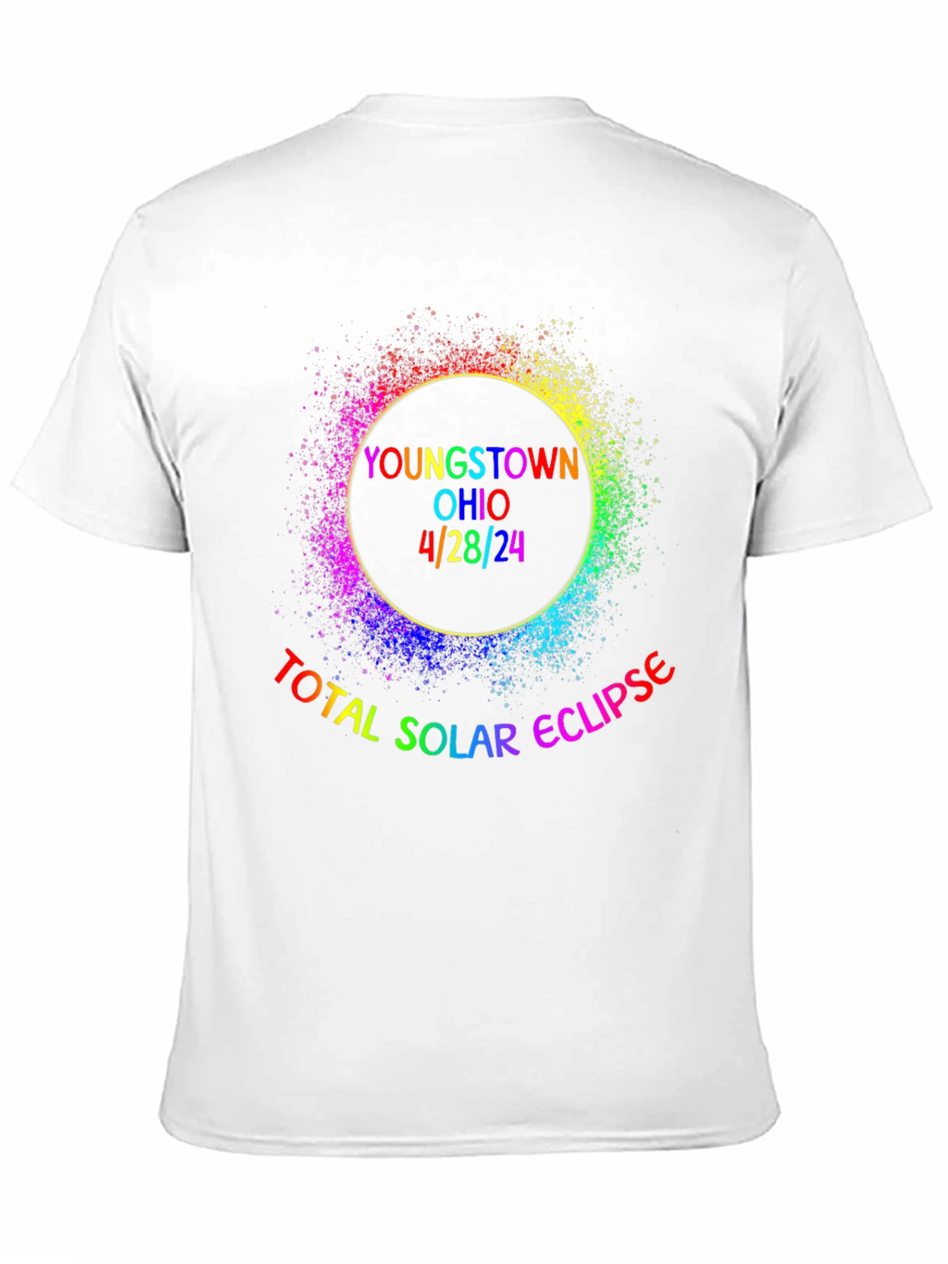 Youngstown Ohio 2024 Total Solar Eclipse T-Shirt