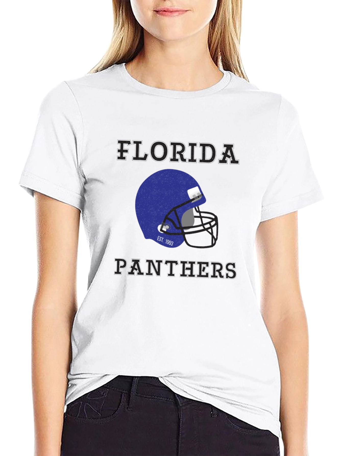 Florida Panthers Football Helmet T-Shirt