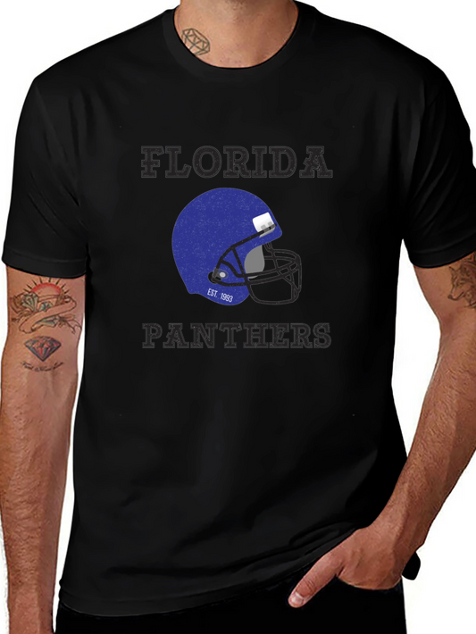 Florida Panthers Football Helmet T-Shirt