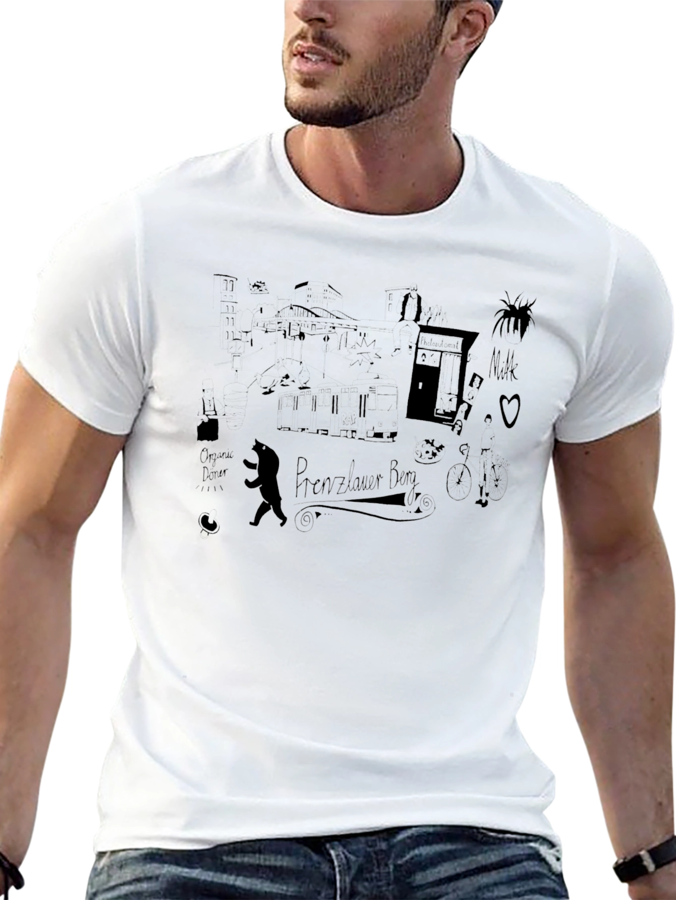 Prenzlauer Berg Black T-Shirt
