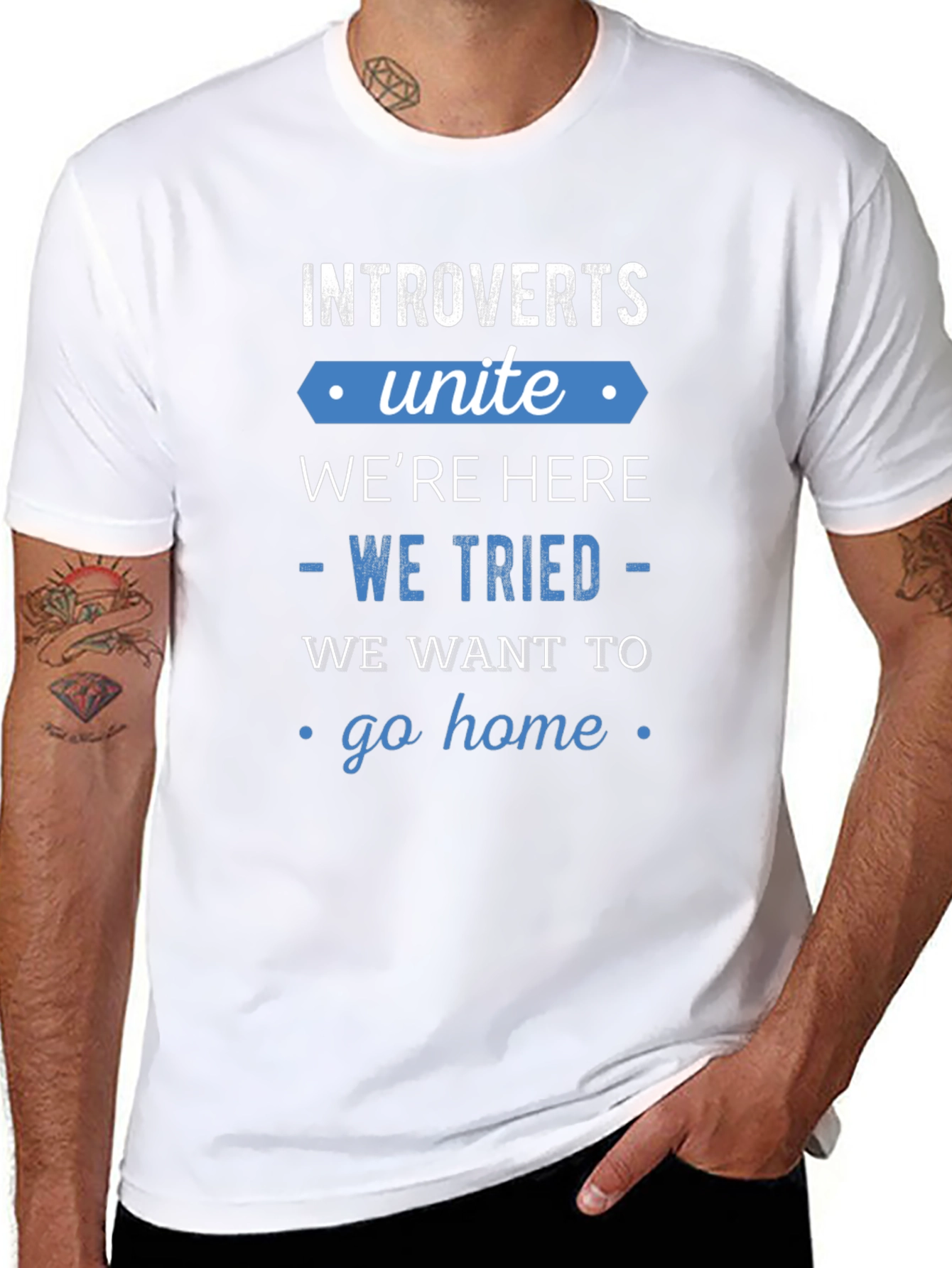 Introverts Unite Graphic Tee
