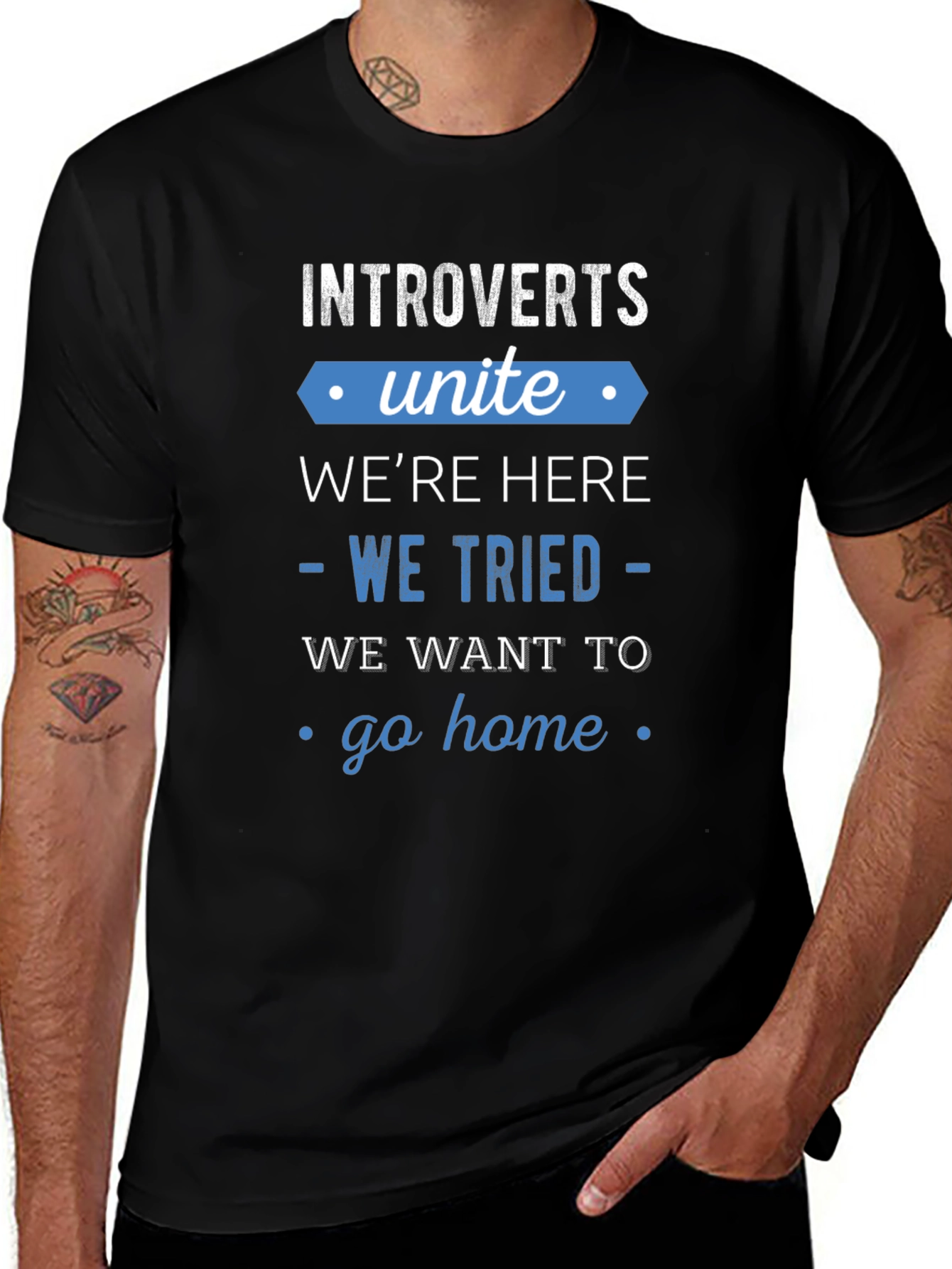 Introverts Unite Graphic Tee