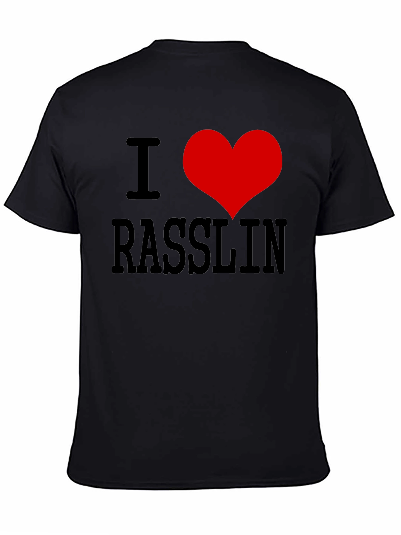 I Heart Rasslin T-Shirt - Novelty Wrestling Tee