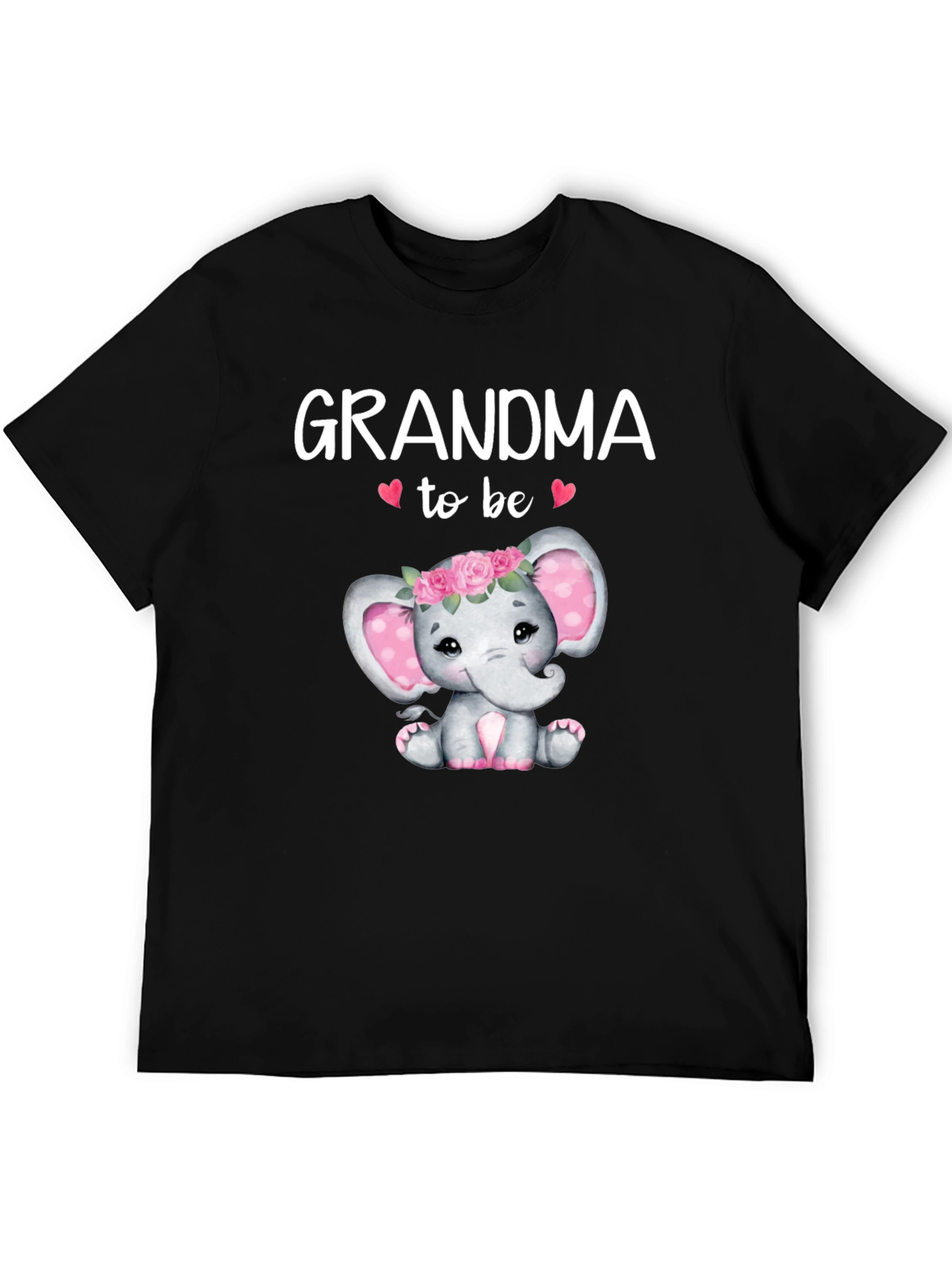 Grandma To Be Elephant Baby Shower T-Shirt