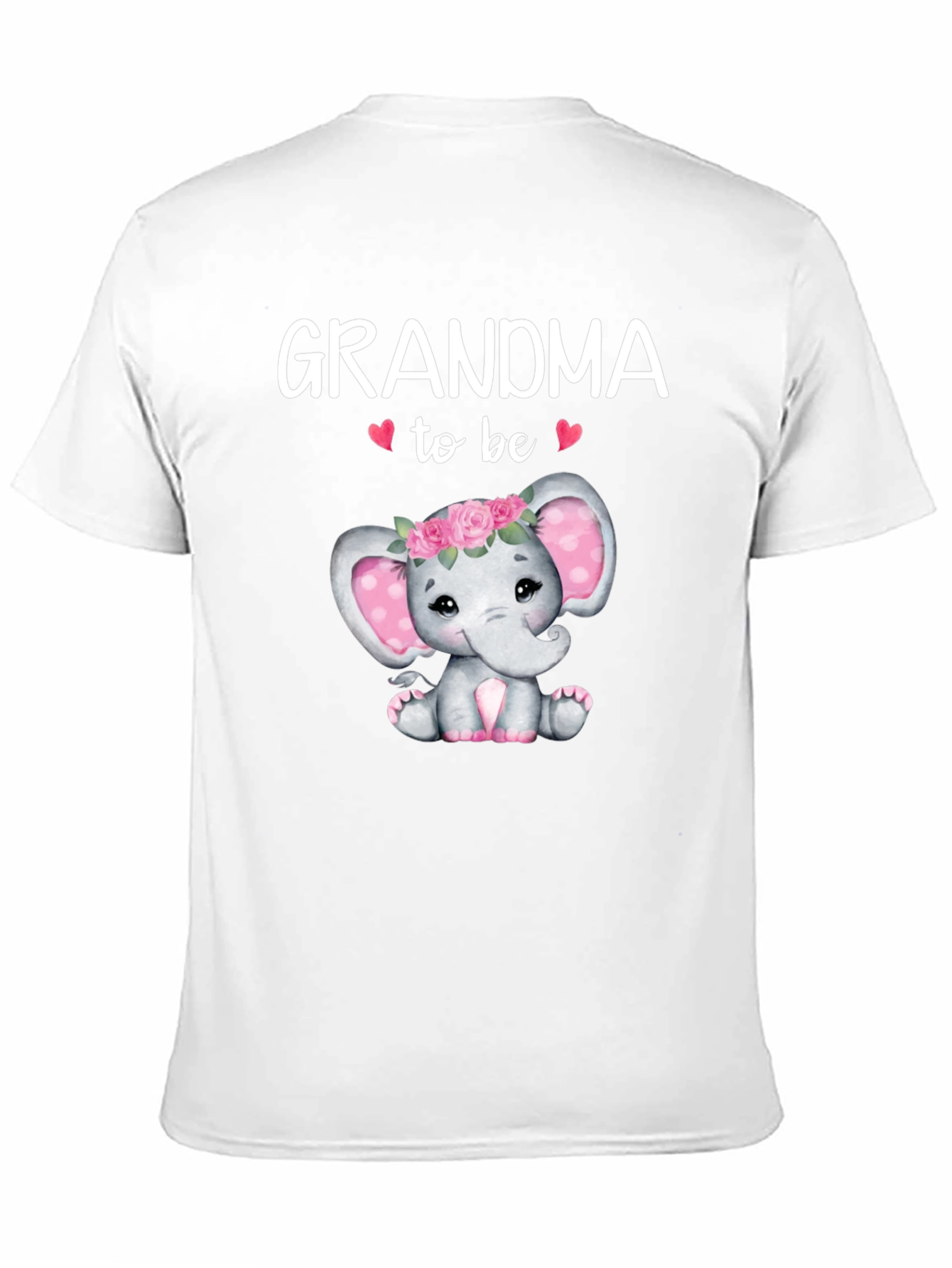 Grandma To Be Elephant Baby Shower T-Shirt