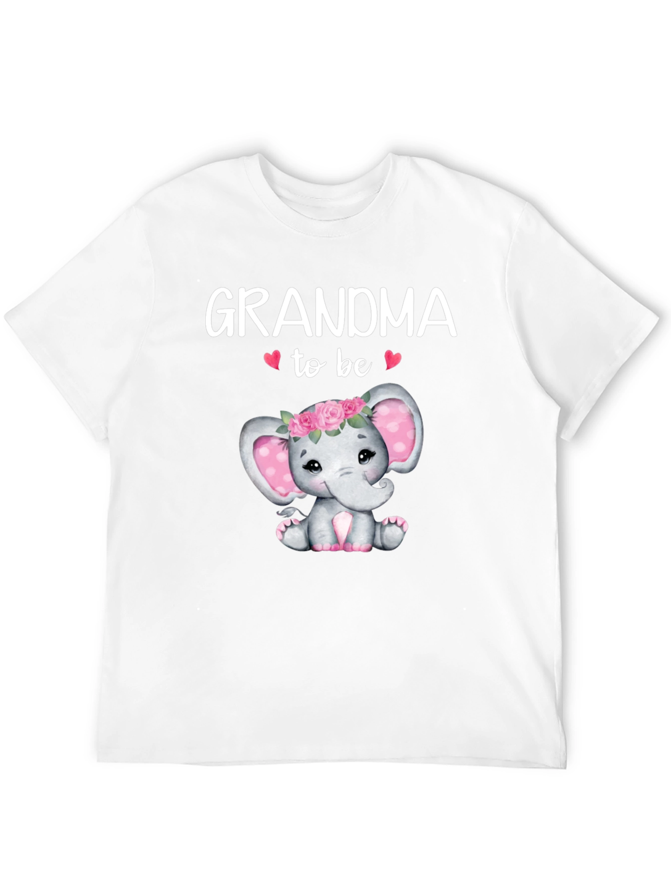 Grandma To Be Elephant Baby Shower T-Shirt