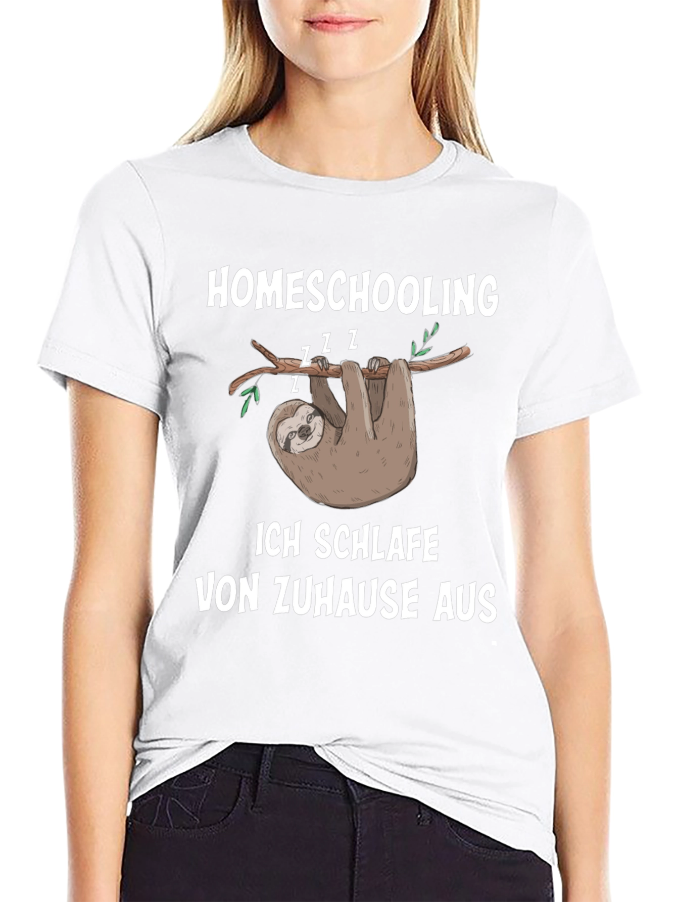Homeschooling Sloth T-Shirt