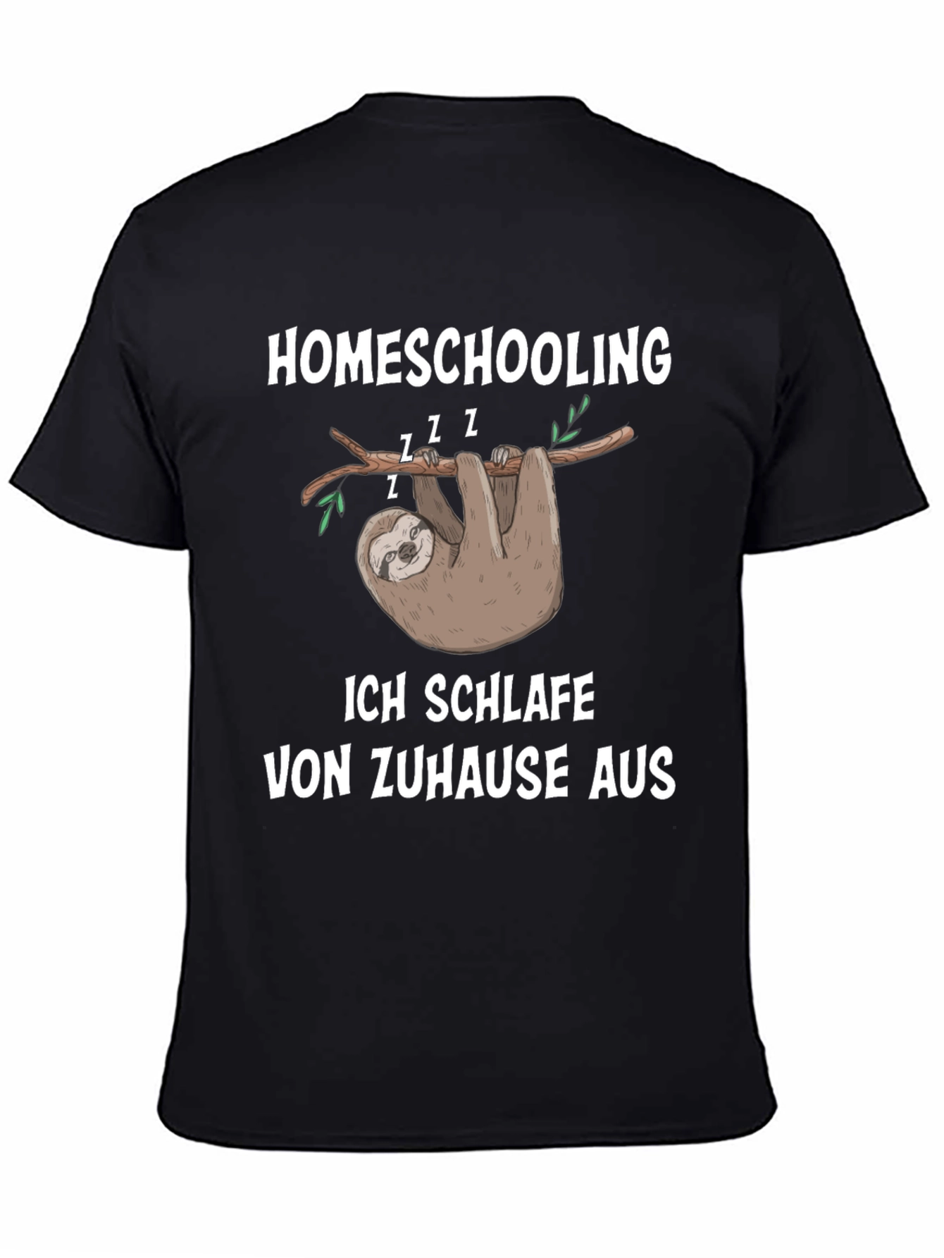 Homeschooling Sloth T-Shirt