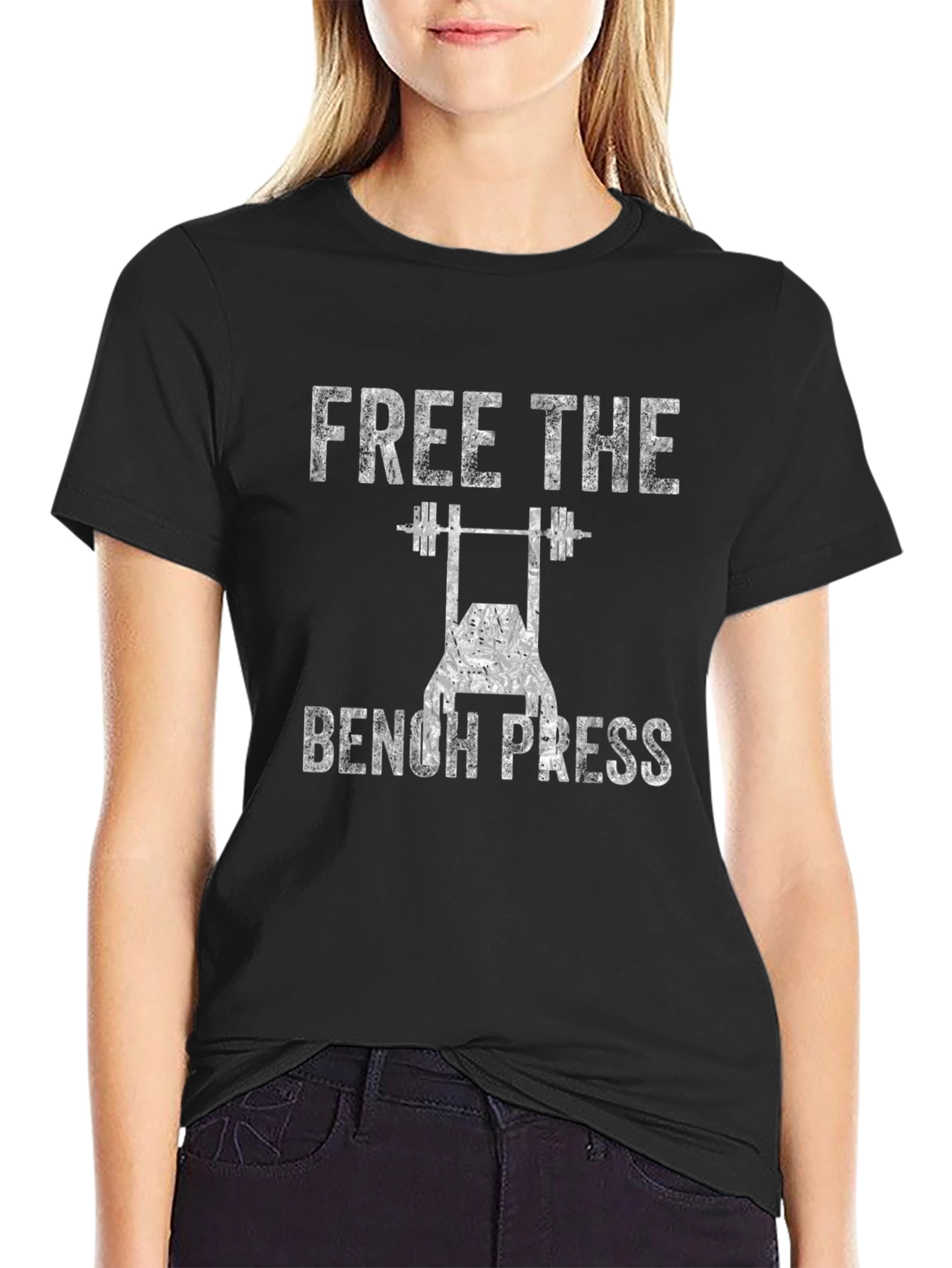 Free the Bench Press Graphic Tee
