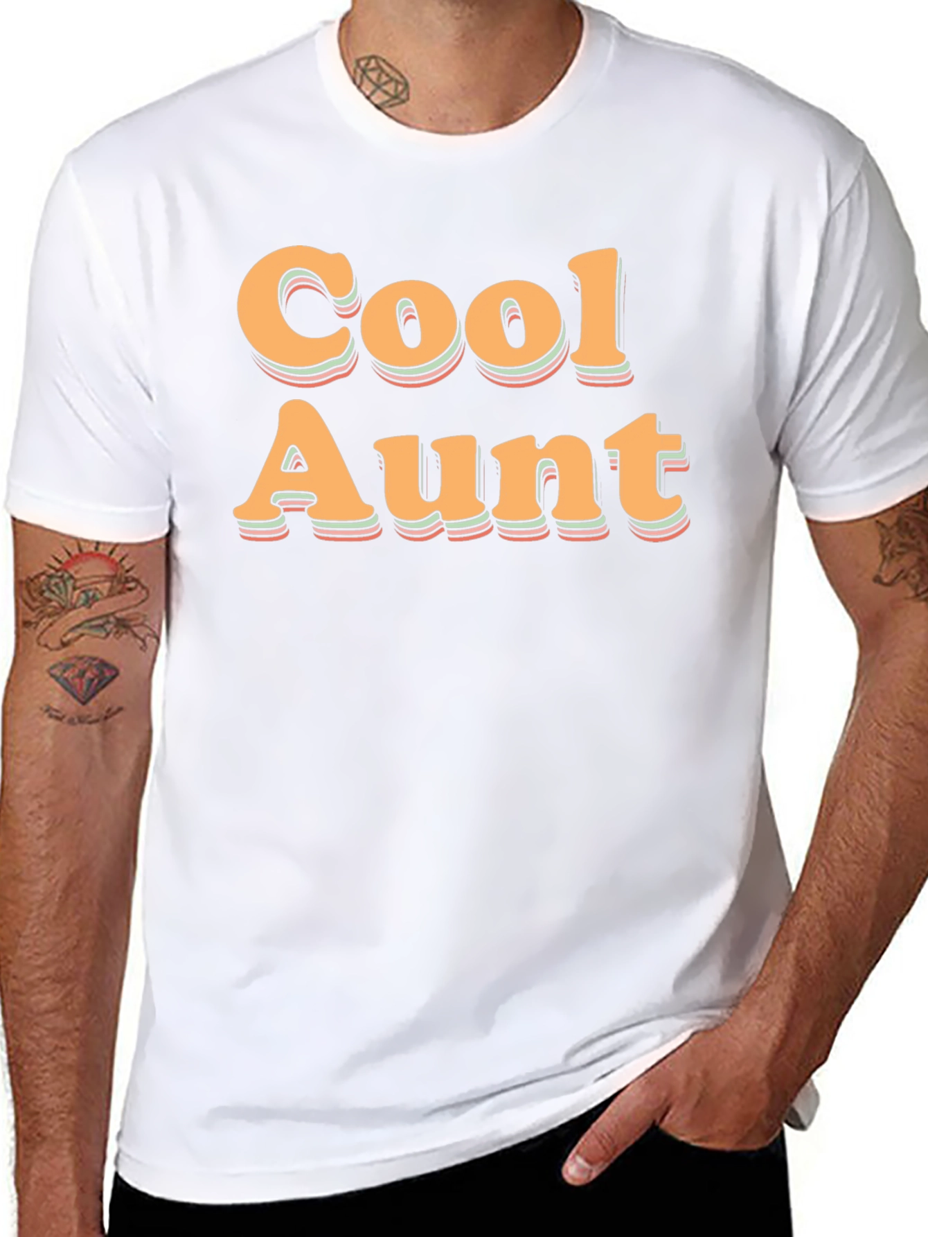 Cool Aunt Graphic Tee - Retro Style