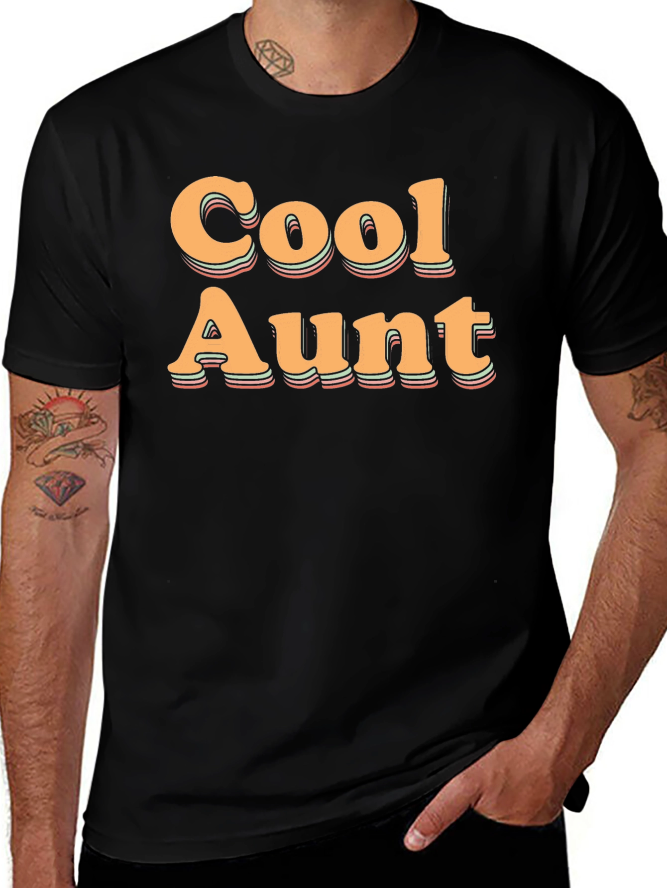 Cool Aunt Graphic Tee - Retro Style