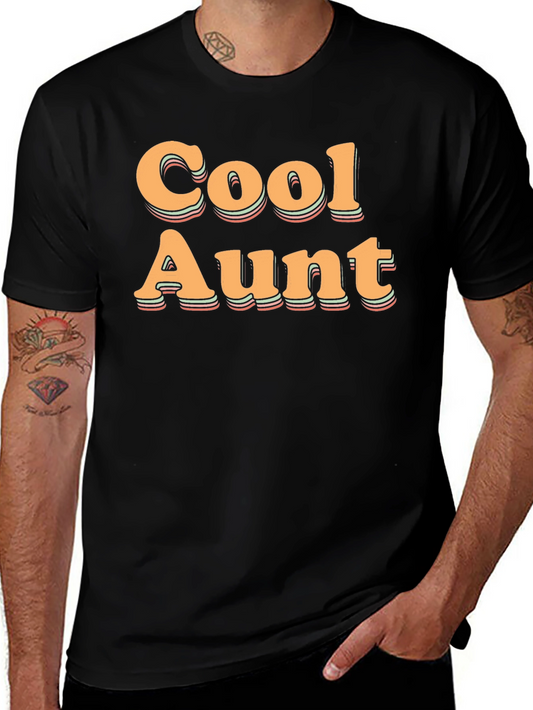 Cool Aunt Graphic Tee - Retro Style