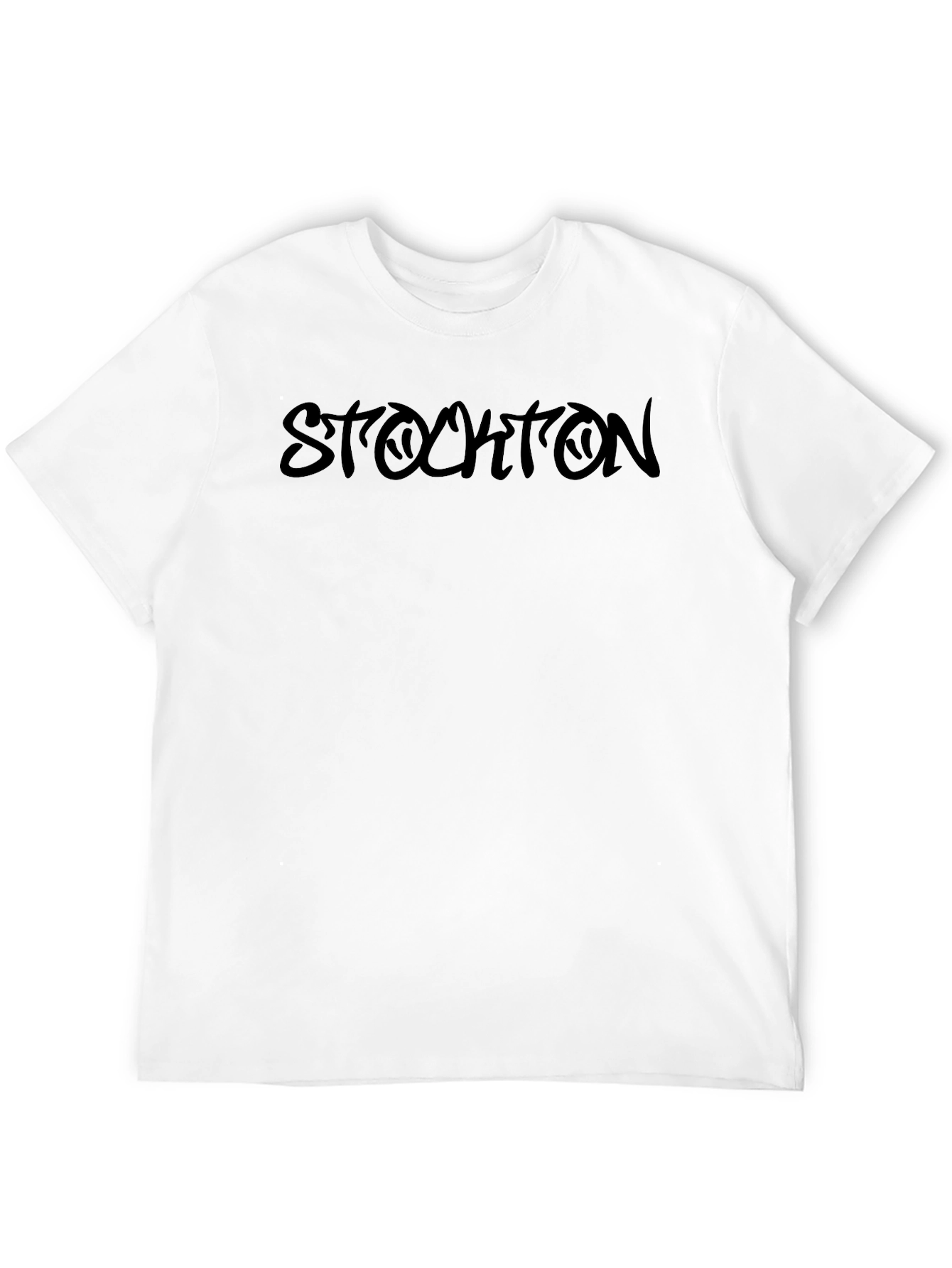 Stockton Graphic Tee - Mens Black T-Shirt