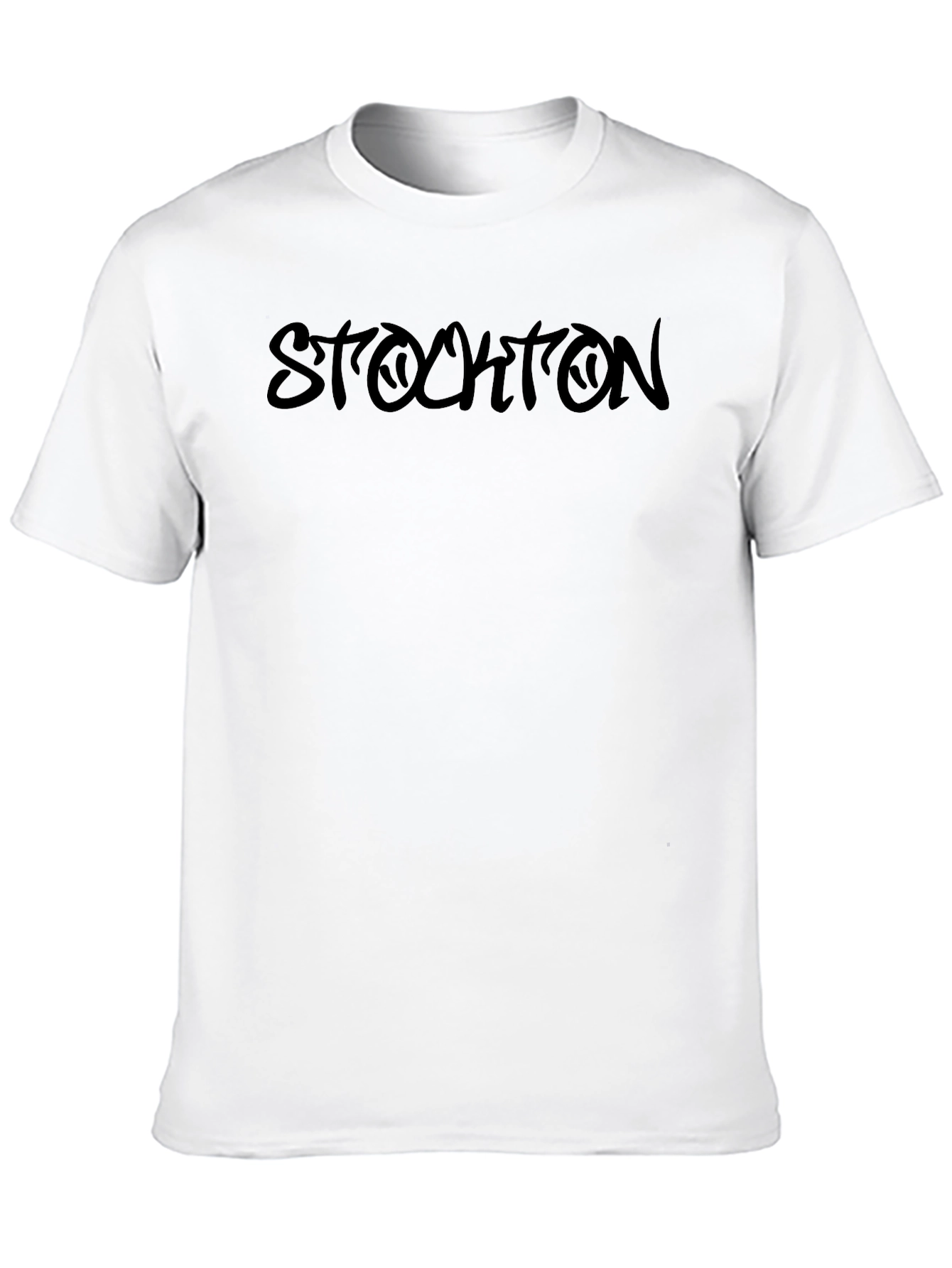 Stockton Graphic Tee - Mens Black T-Shirt
