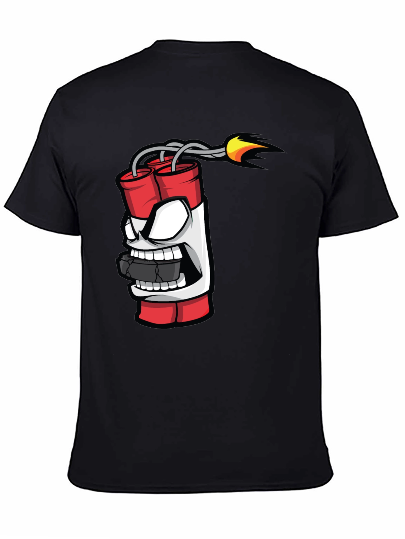 Dynamite Cartoon Graphic Tee - Explosive Style!