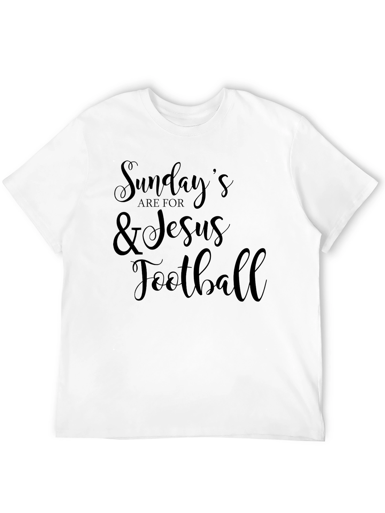 Sundays Are For Jesus and Football T-Shirt