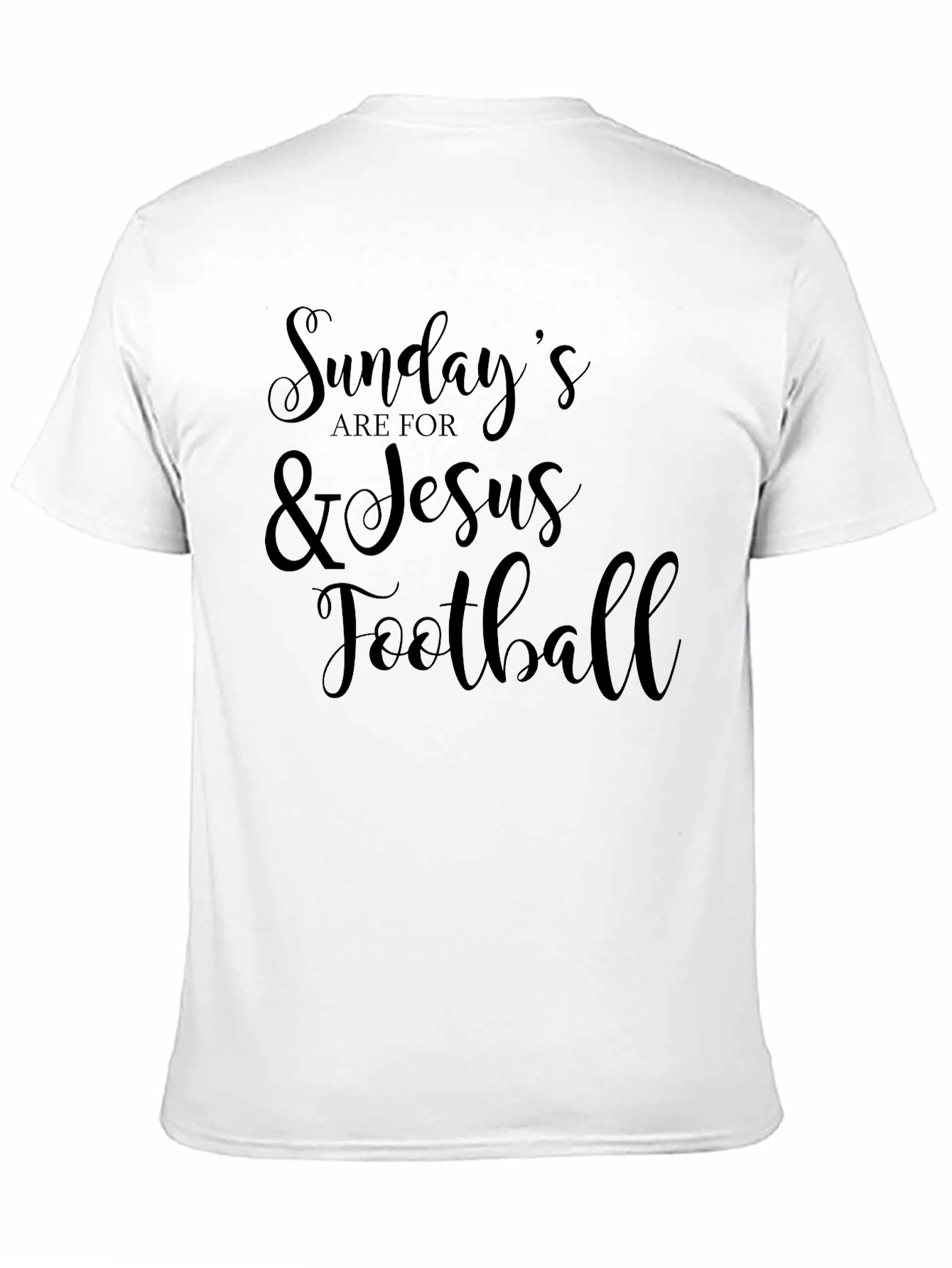 Sundays Are For Jesus and Football T-Shirt