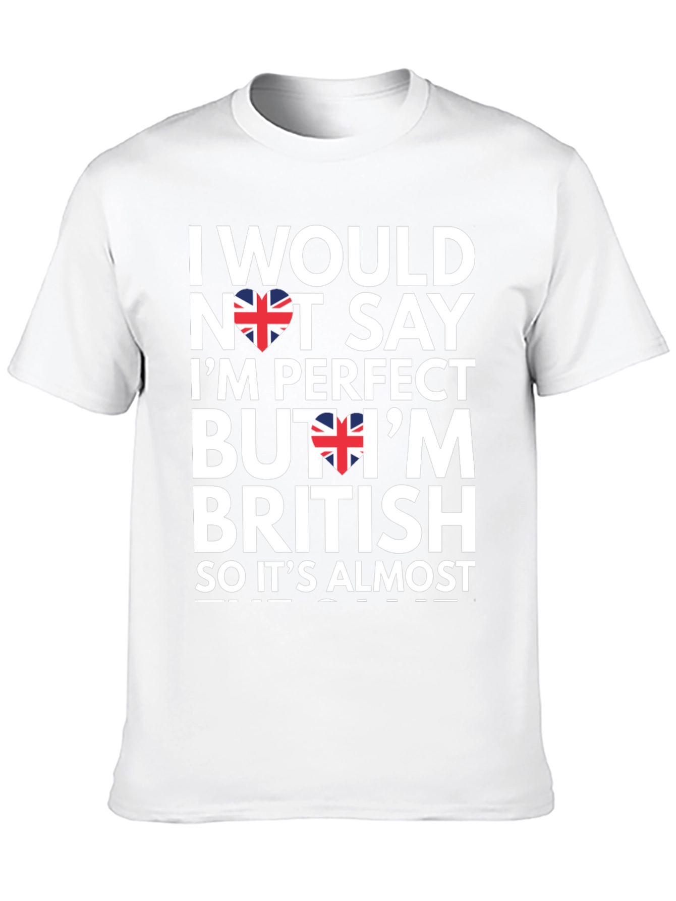 British Pride T-Shirt - Perfect? Almost!