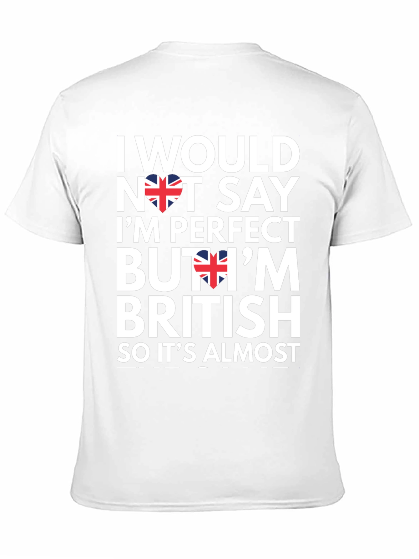 British Pride T-Shirt - Perfect? Almost!